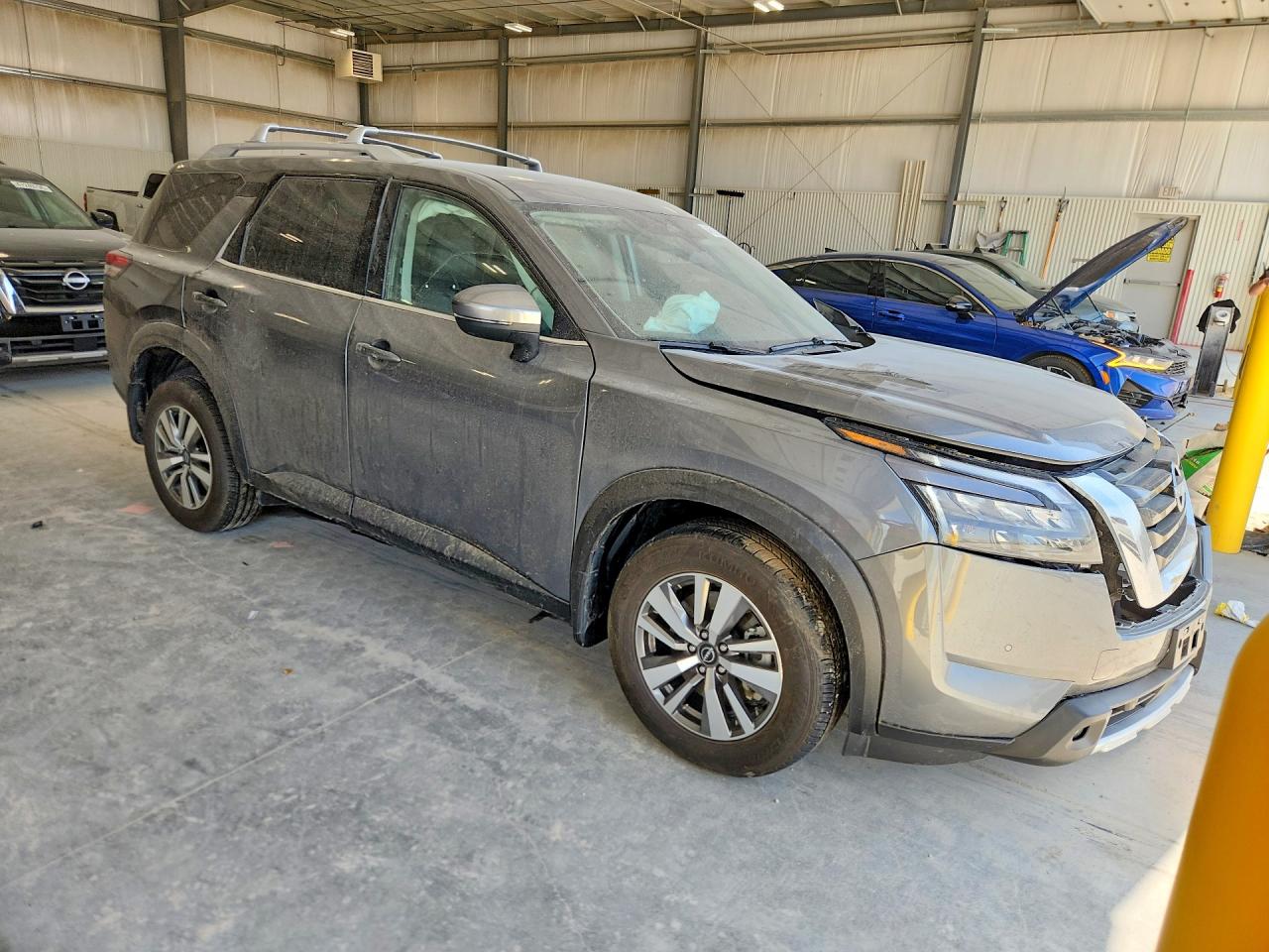 2025 Nissan Pathfinder Sl Gray vin: 5N1DR3CC4SC315198
