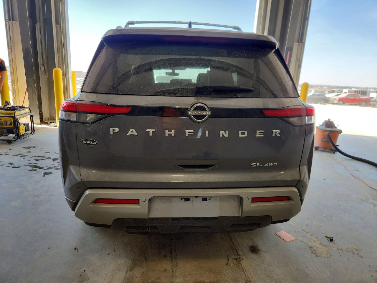 2025 Nissan Pathfinder Sl Gray vin: 5N1DR3CC4SC315198