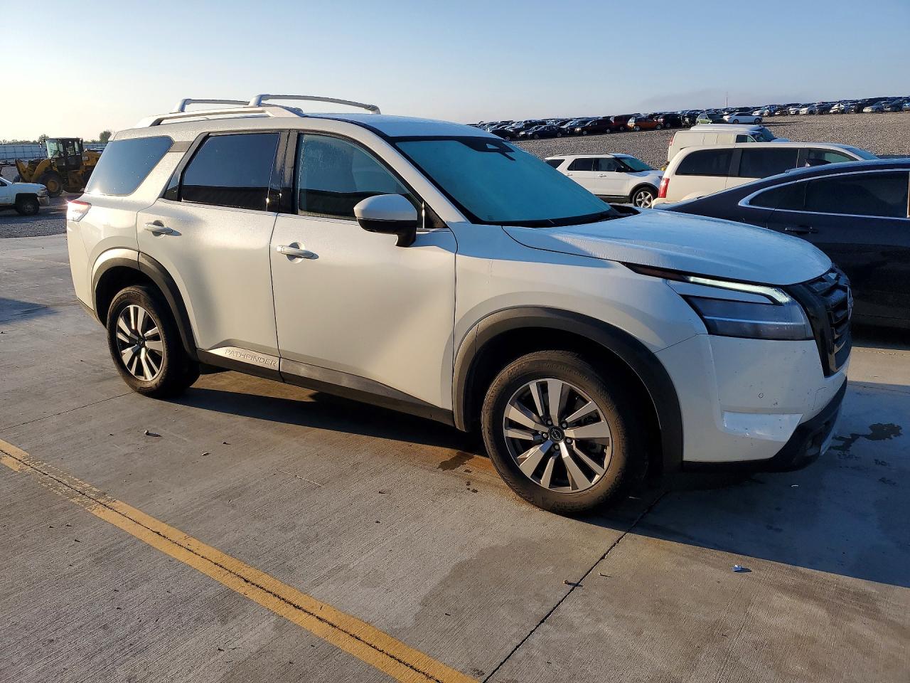 2023 Nissan Pathfinder Sl White vin: 5N1DR3CC5PC229485