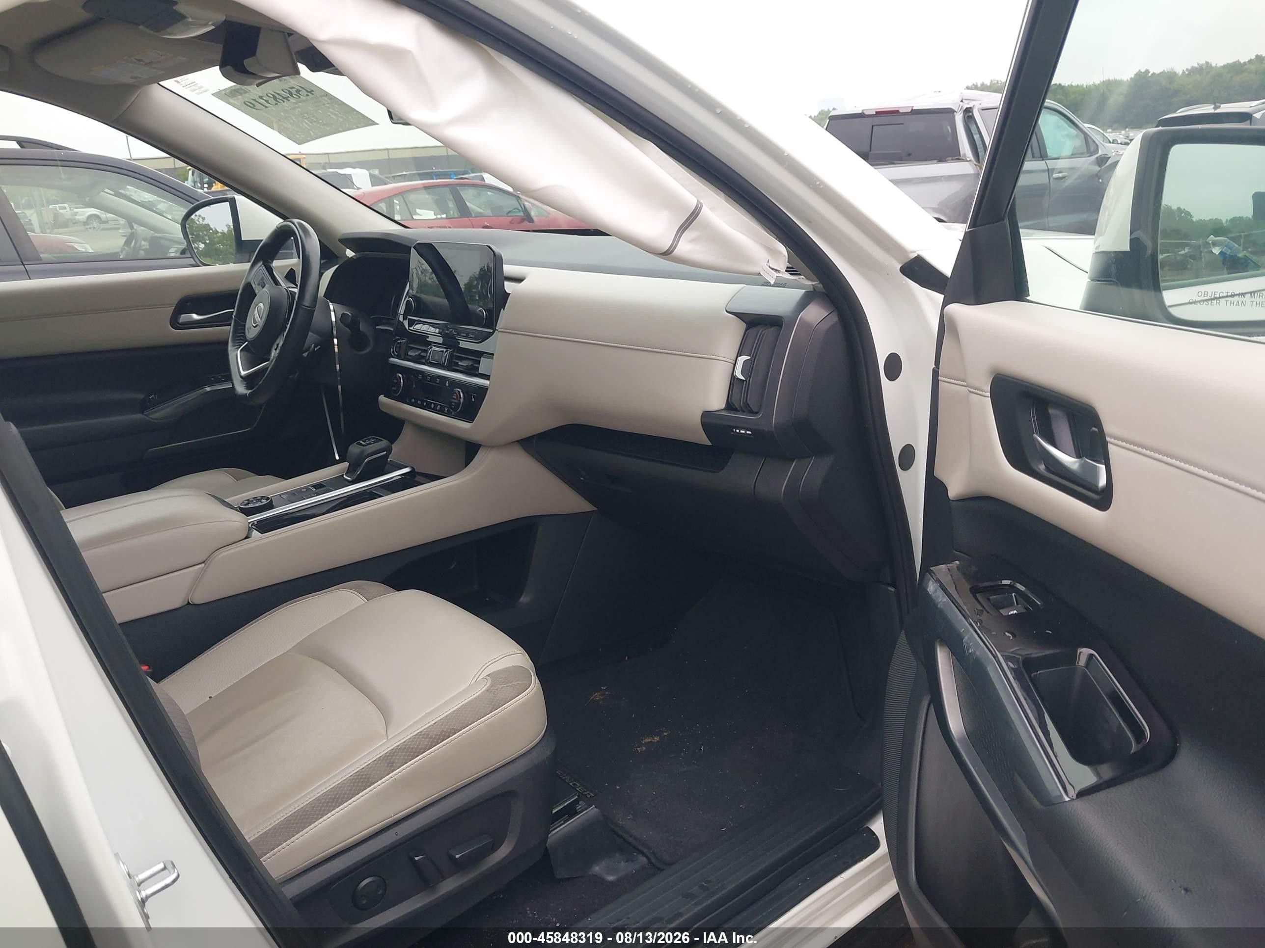2024 Nissan Pathfinder Sl 4wd White vin: 5N1DR3CC8RC238474