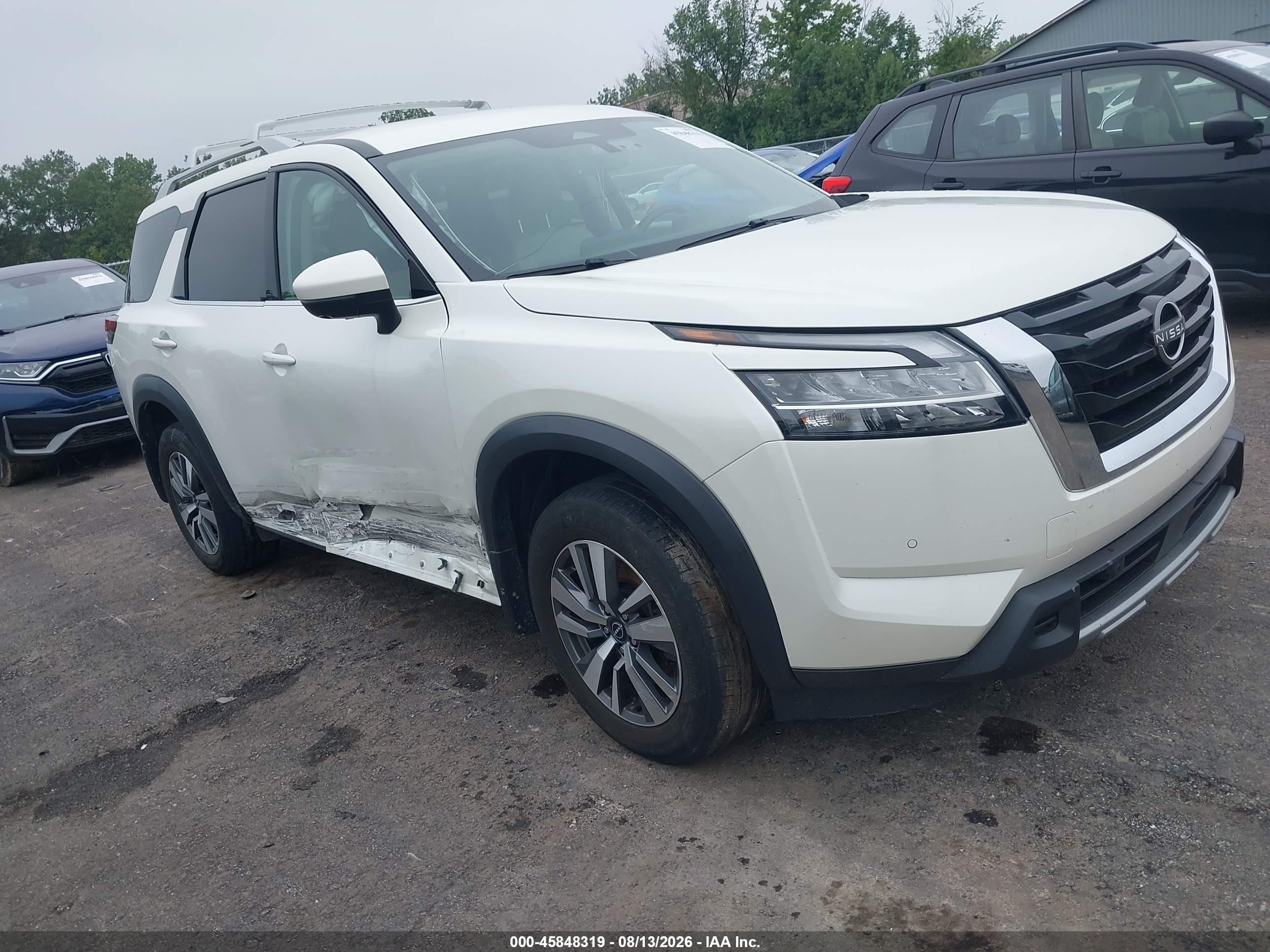 2024 Nissan Pathfinder Sl 4wd Белый vin: 5N1DR3CC8RC238474