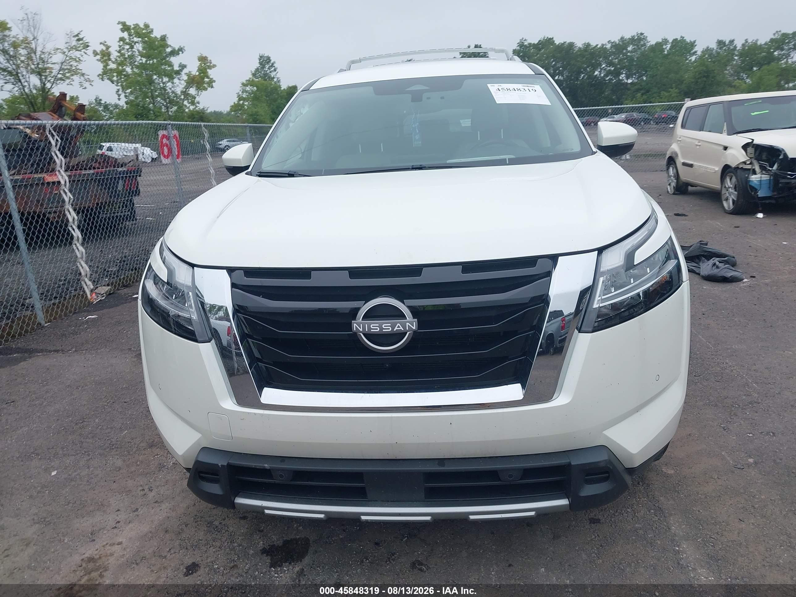 2024 Nissan Pathfinder Sl 4wd White vin: 5N1DR3CC8RC238474