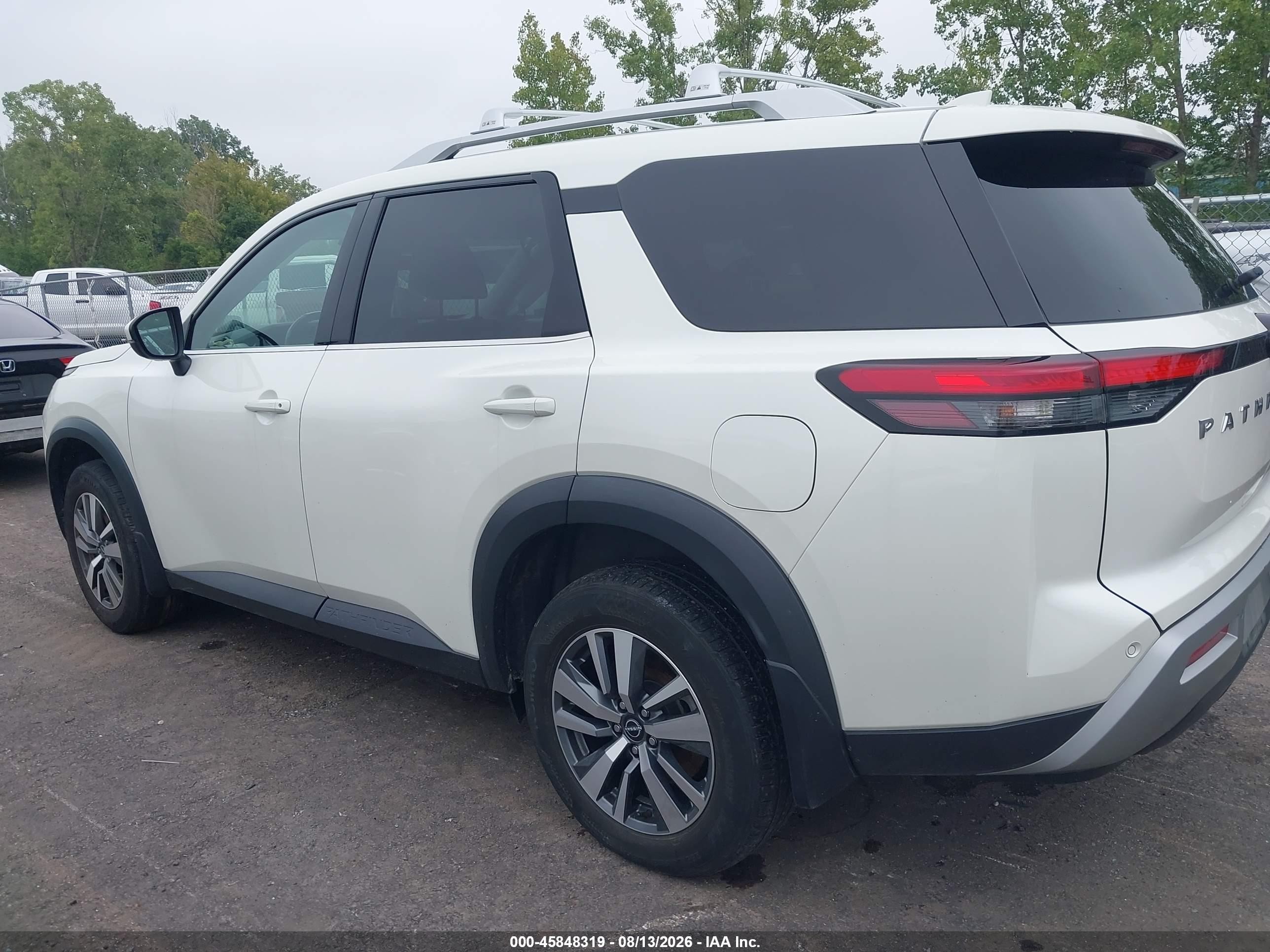 2024 Nissan Pathfinder Sl 4wd White vin: 5N1DR3CC8RC238474