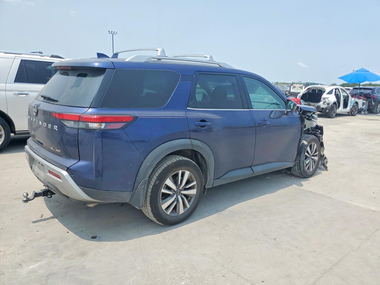 2023 Nissan Pathfinder Sl Blue vin: 5N1DR3CCXPC262711