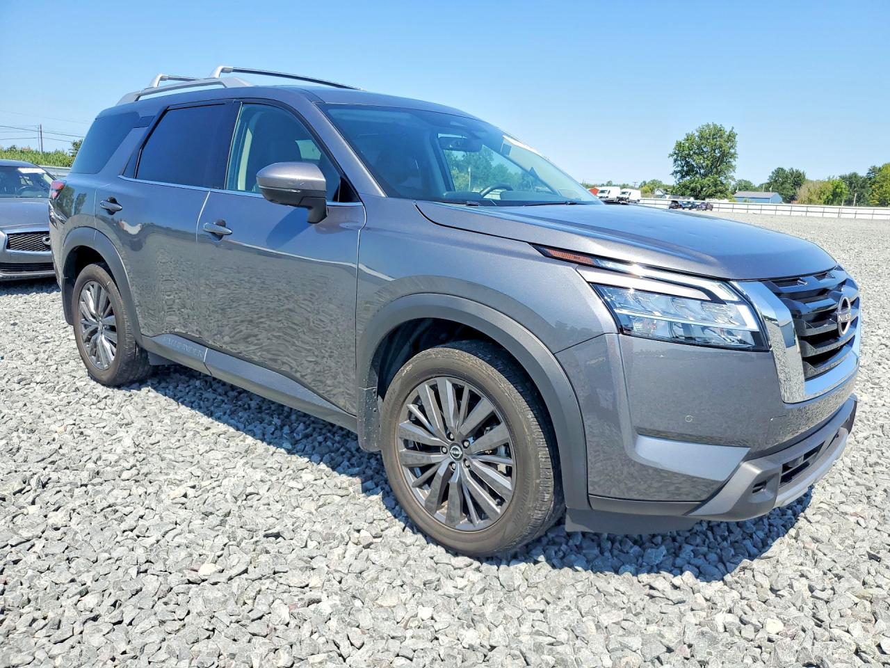2024 Nissan Pathfinder Sl Серый vin: 5N1DR3CD0RC294885