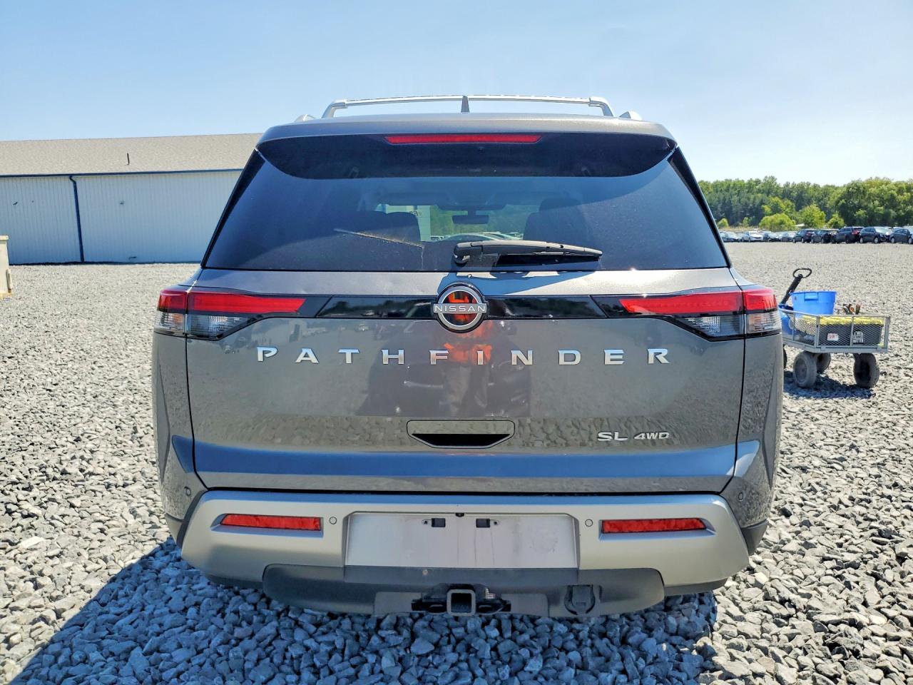 2024 Nissan Pathfinder Sl Серый vin: 5N1DR3CD0RC294885