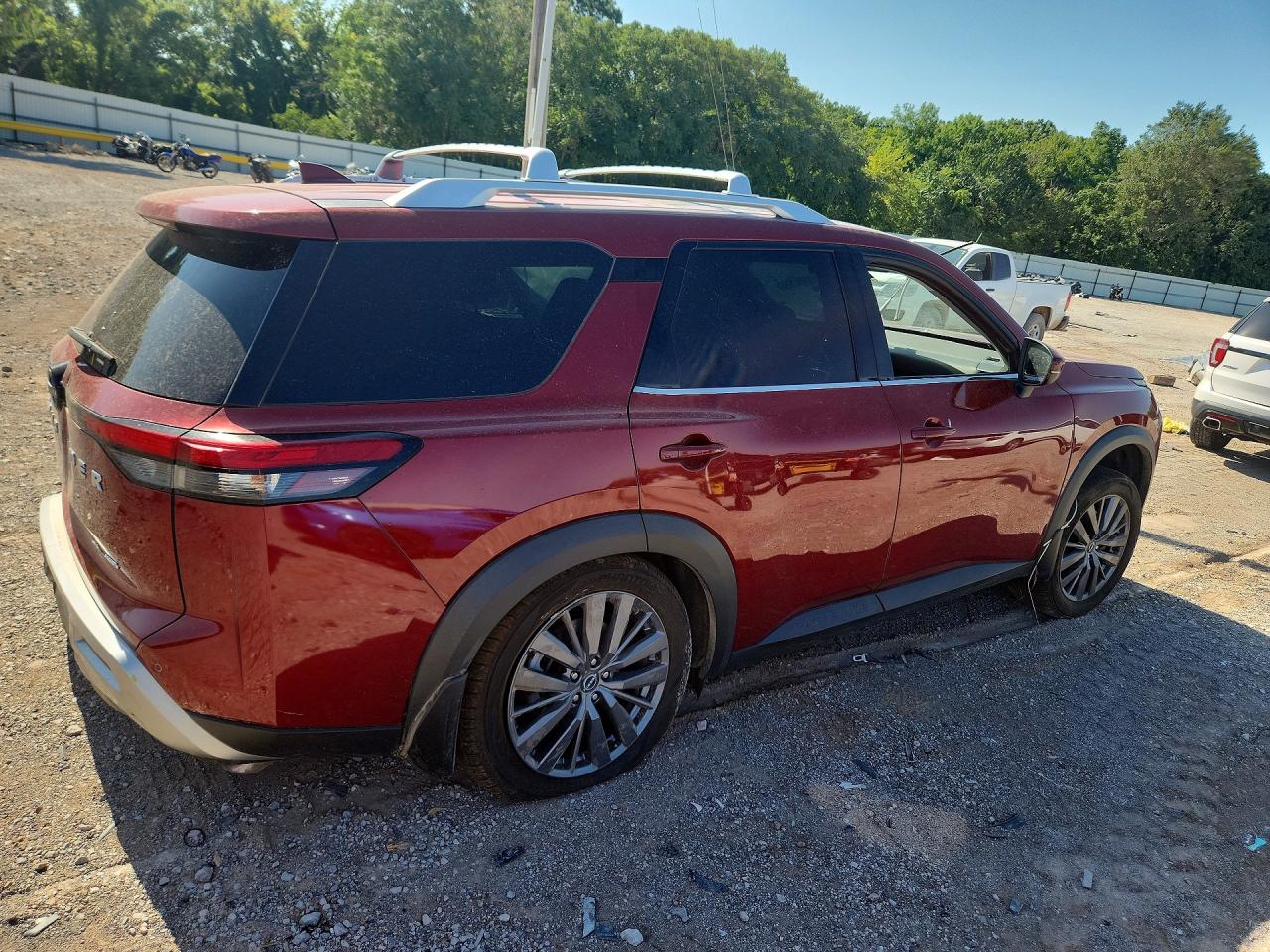 2022 Nissan Pathfinder Sl Red vin: 5N1DR3CD3NC261907