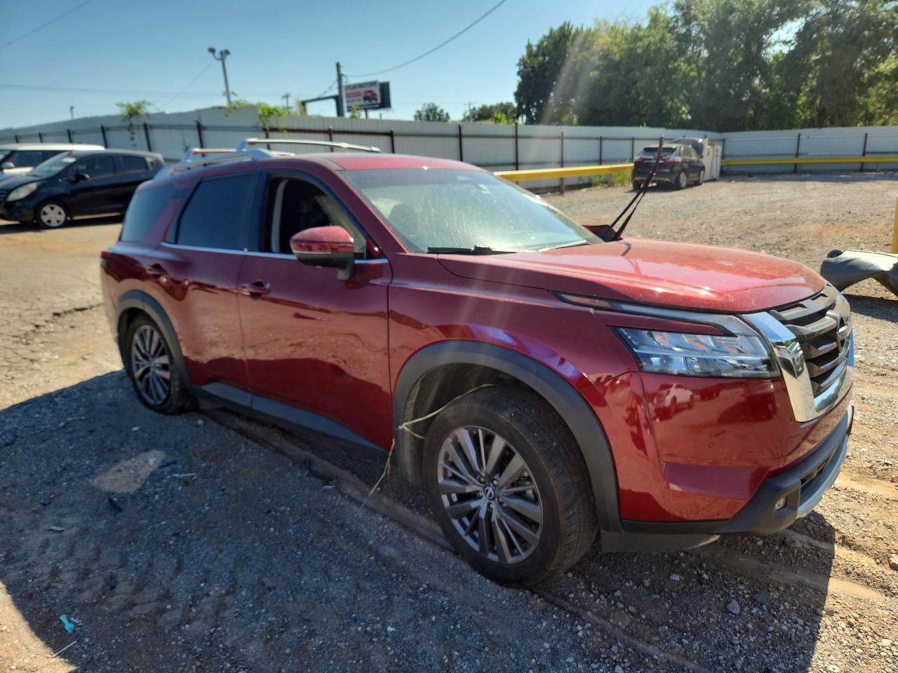 2022 Nissan Pathfinder Sl Red vin: 5N1DR3CD3NC261907