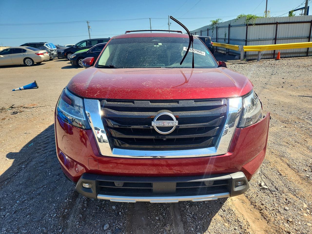 2022 Nissan Pathfinder Sl Red vin: 5N1DR3CD3NC261907