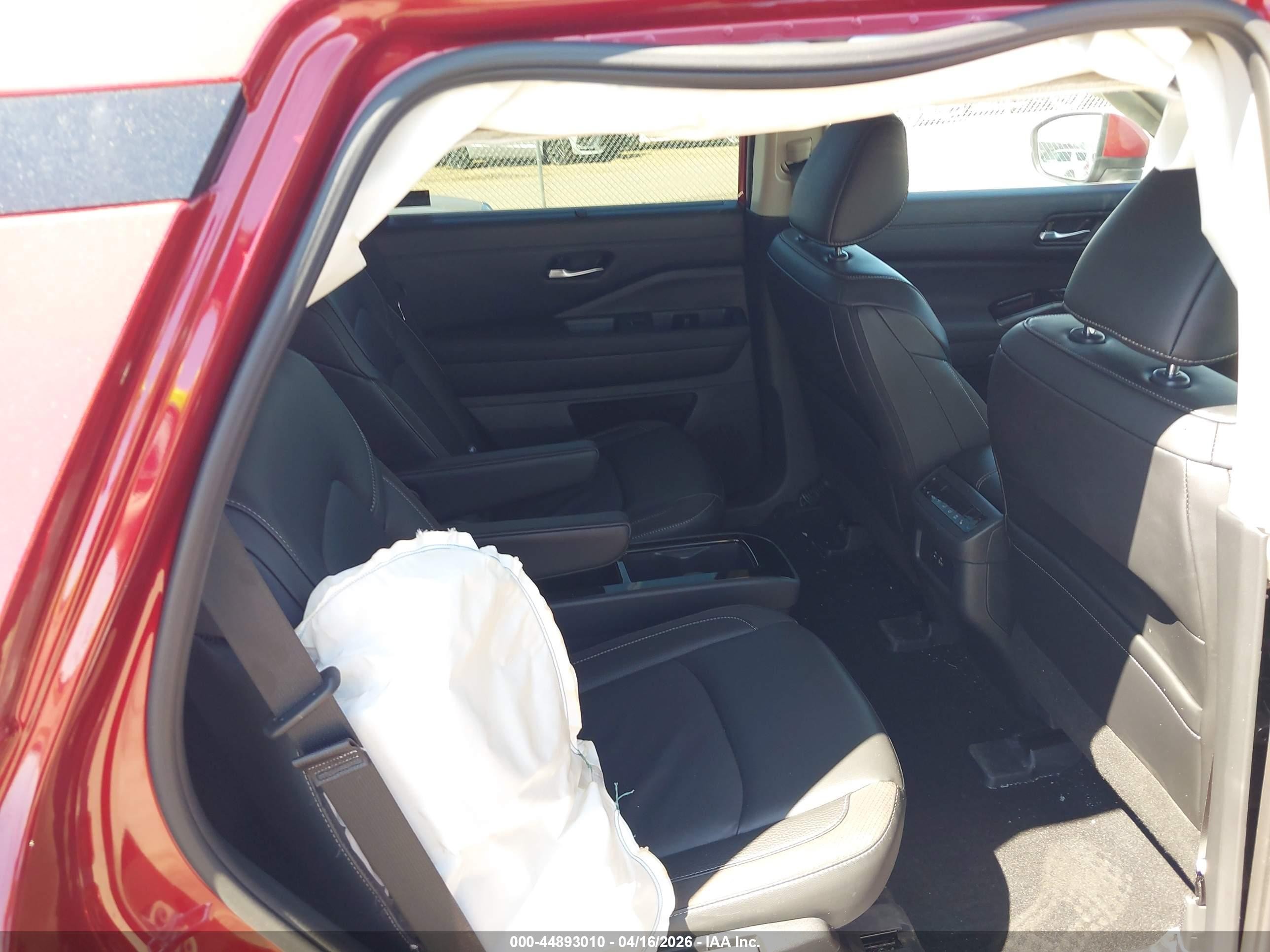 2025 Nissan Pathfinder Sl 4wd Red vin: 5N1DR3CD5SC285993
