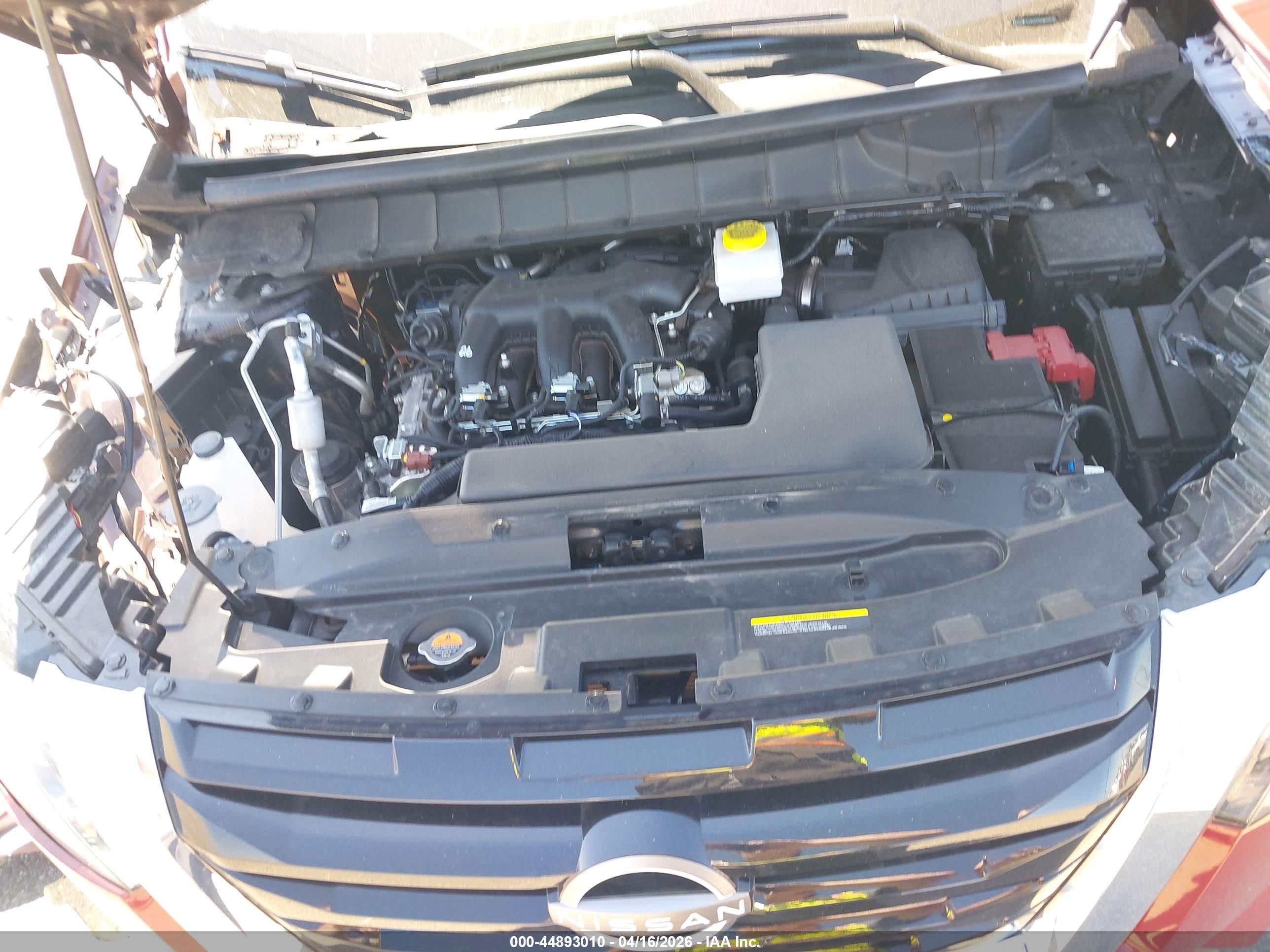 2025 Nissan Pathfinder Sl 4wd Red vin: 5N1DR3CD5SC285993