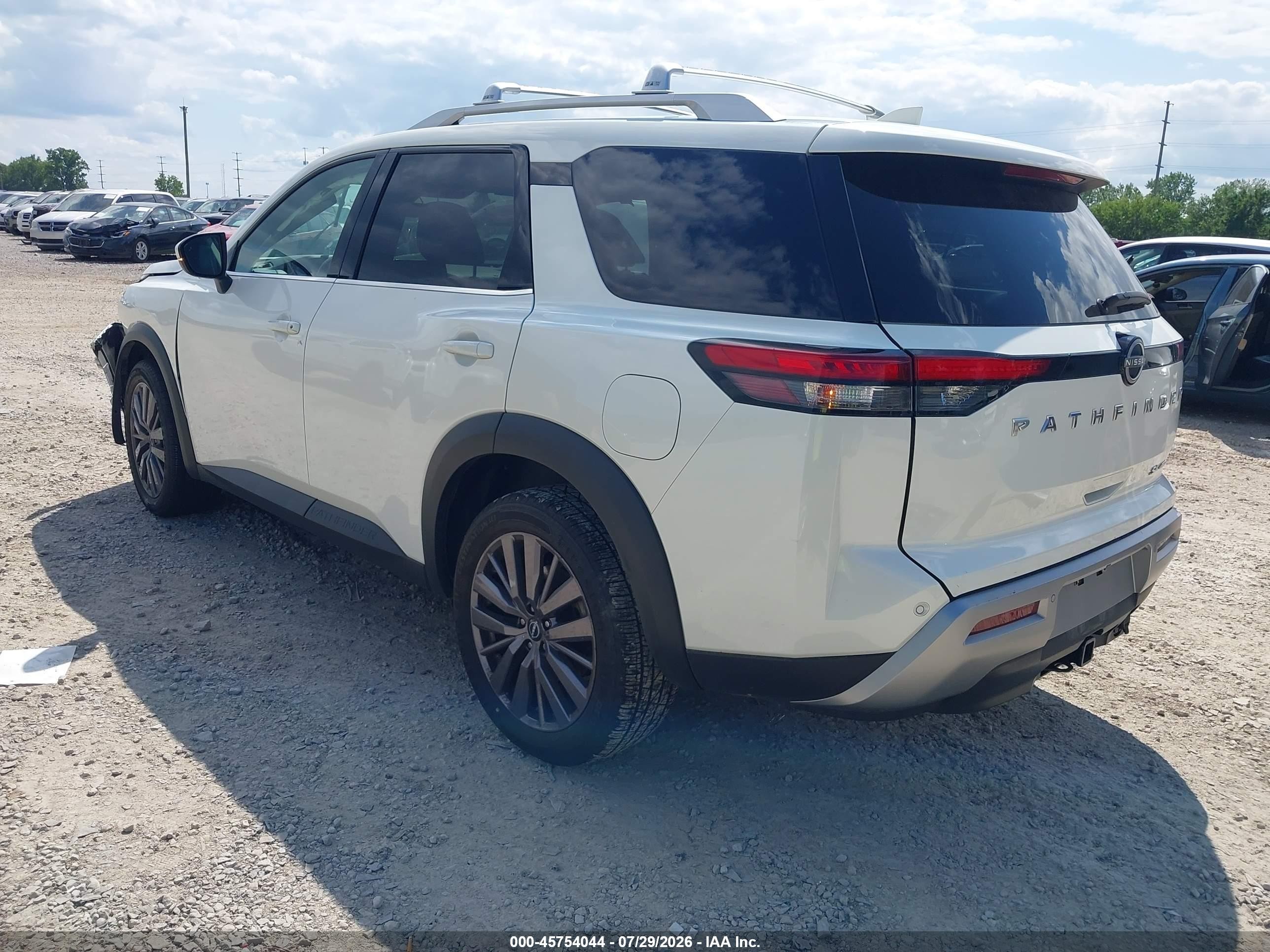 2023 Nissan Pathfinder Sl 4wd Белый vin: 5N1DR3CDXPC209290