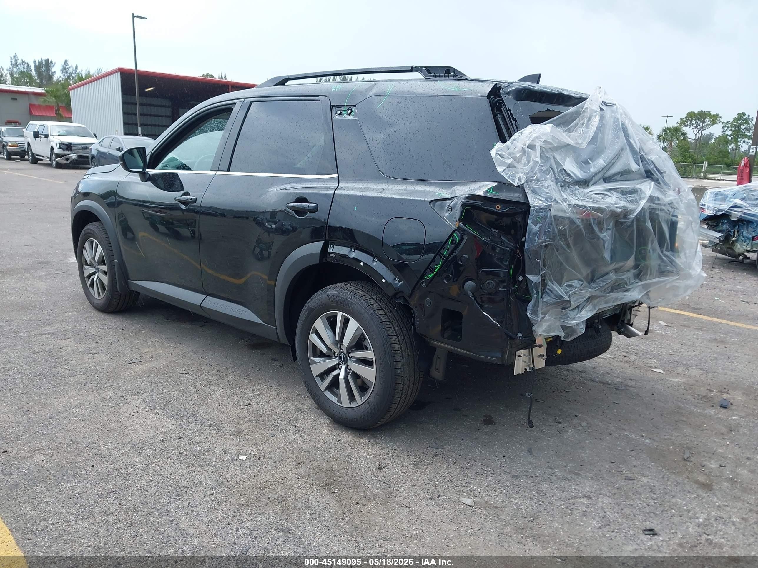 2026 Nissan Pathfinder Sl Black vin: 5N1DR3CSXTC233632