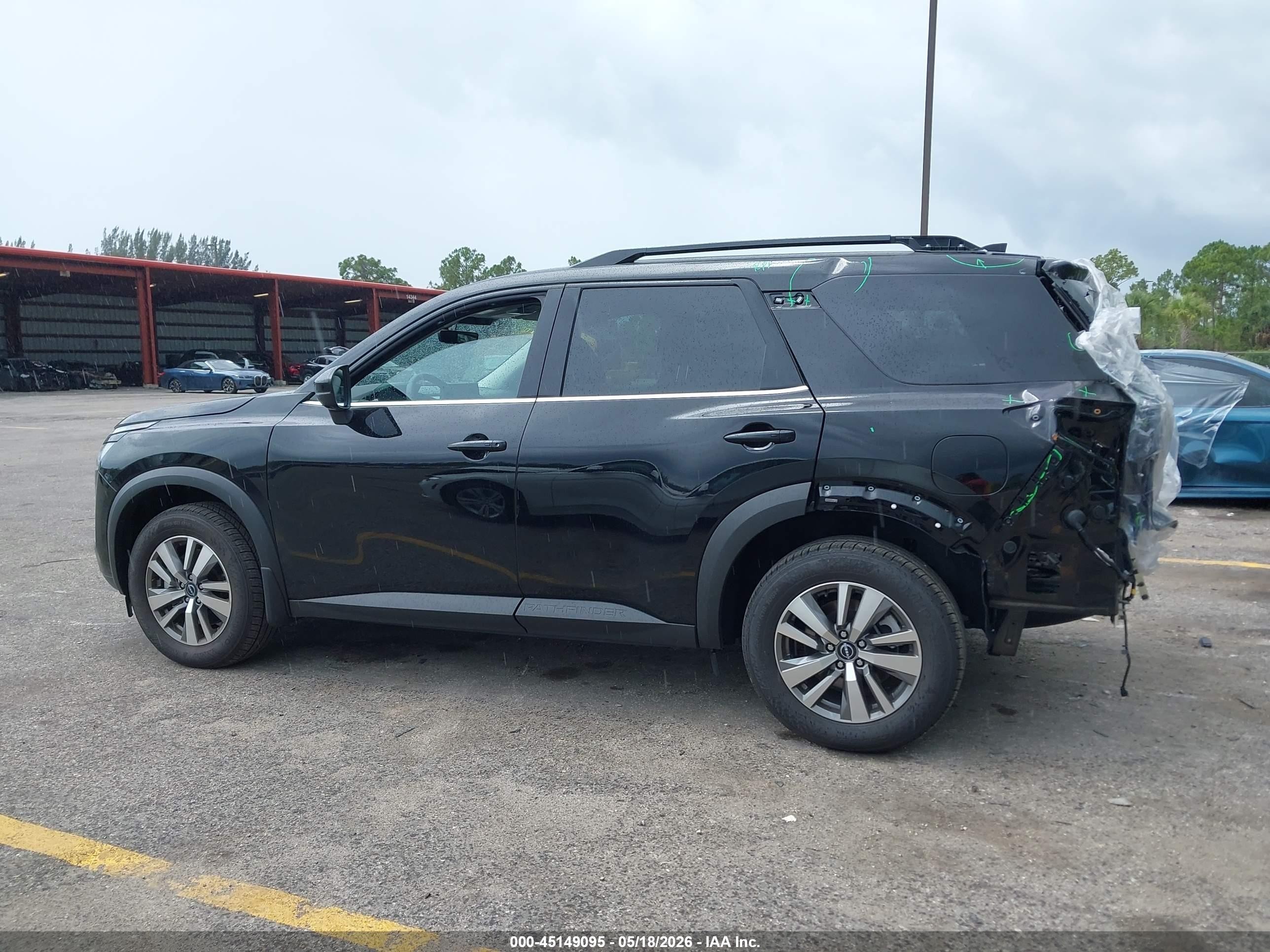 2026 Nissan Pathfinder Sl Black vin: 5N1DR3CSXTC233632