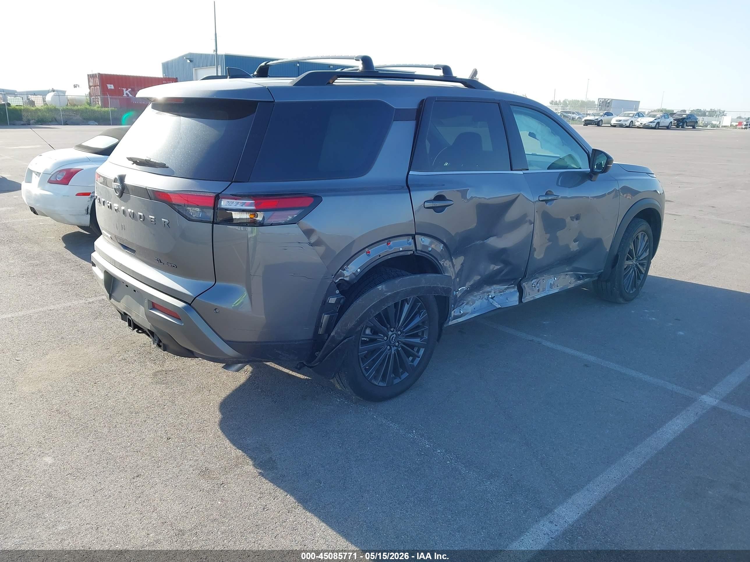 2026 Nissan Pathfinder Sl Gray vin: 5N1DR3CT9TC240547