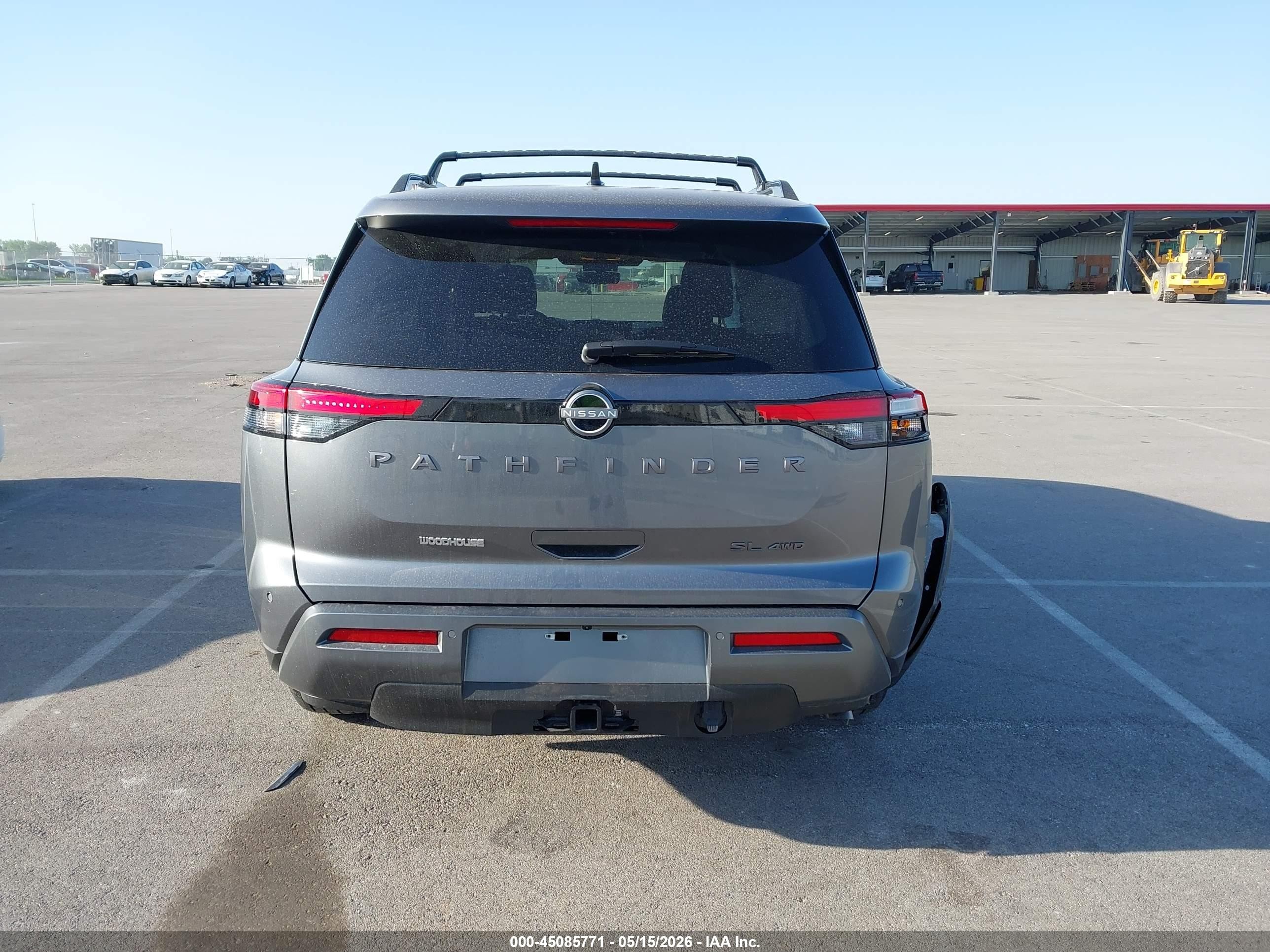 2026 Nissan Pathfinder Sl Gray vin: 5N1DR3CT9TC240547