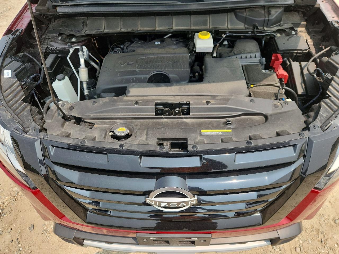 2024 Nissan Pathfinder Platinum Red vin: 5N1DR3DG0RC273043
