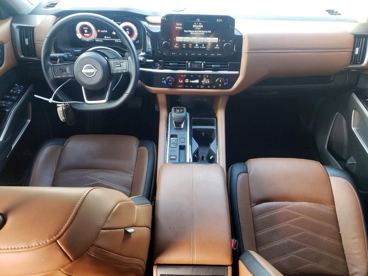 2025 Nissan Pathfinder Platinum Silver vin: 5N1DR3DH0SC230501