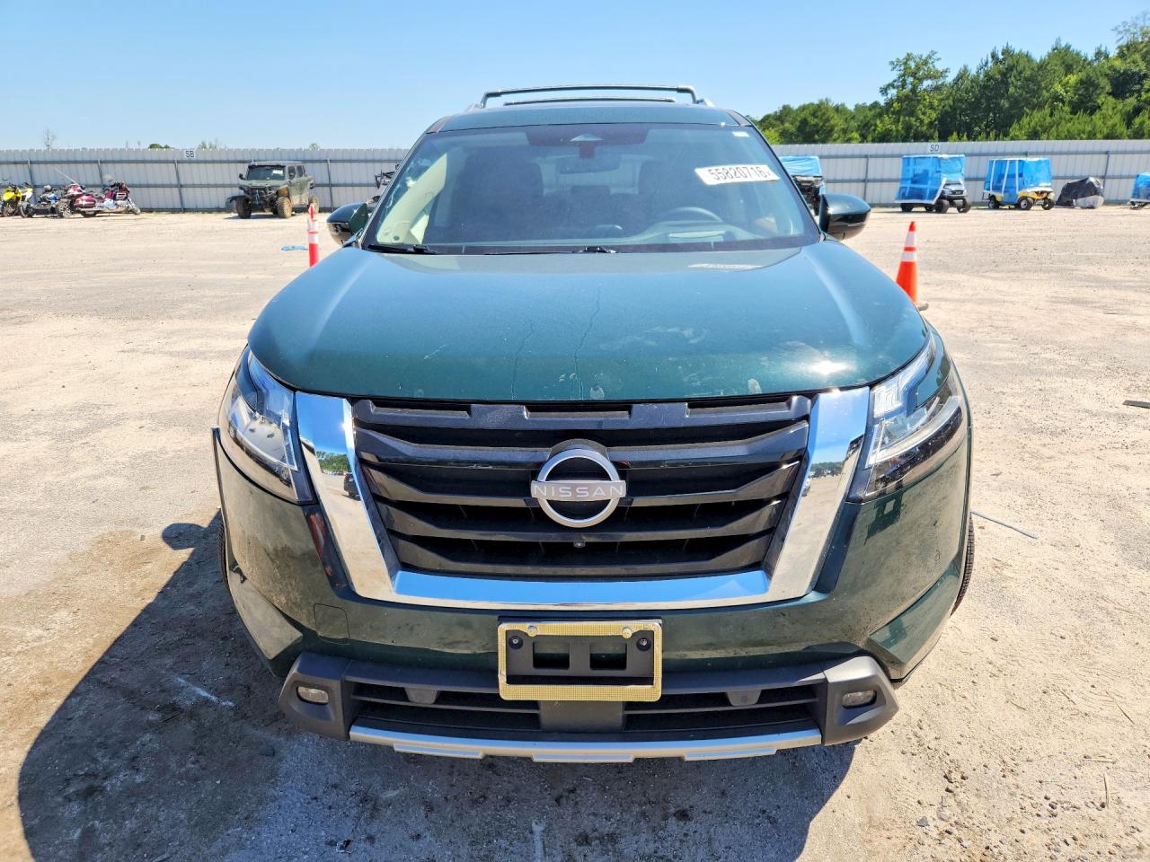 2023 Nissan Pathfinder Platinum Green vin: 5N1DR3DJ1PC240206