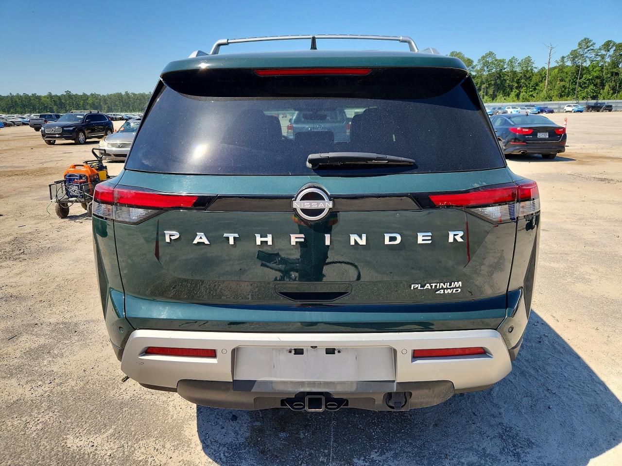 2023 Nissan Pathfinder Platinum Green vin: 5N1DR3DJ1PC240206