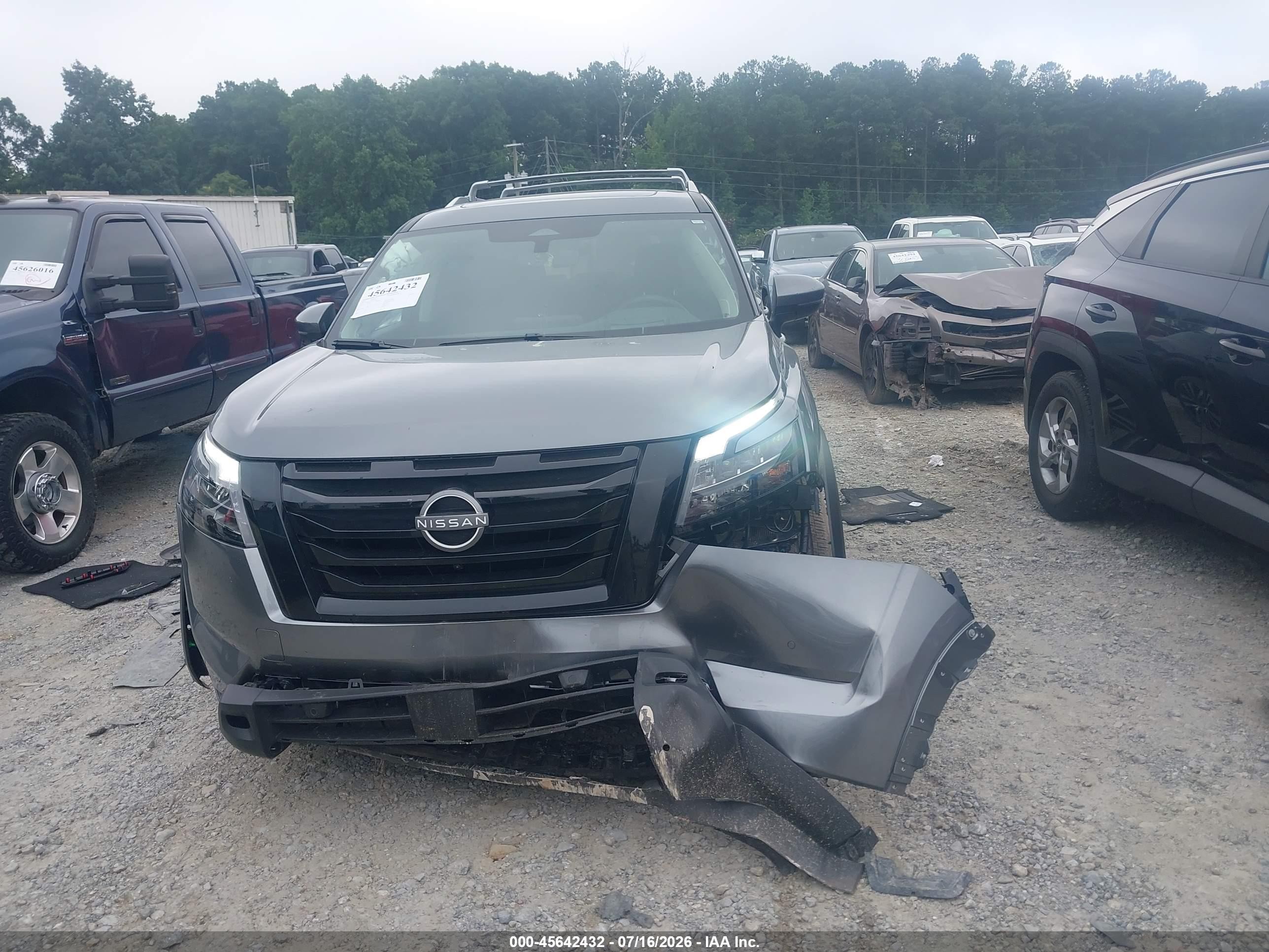 2025 Nissan Pathfinder Platinum 4wd Black vin: 5N1DR3DJ7SC308162