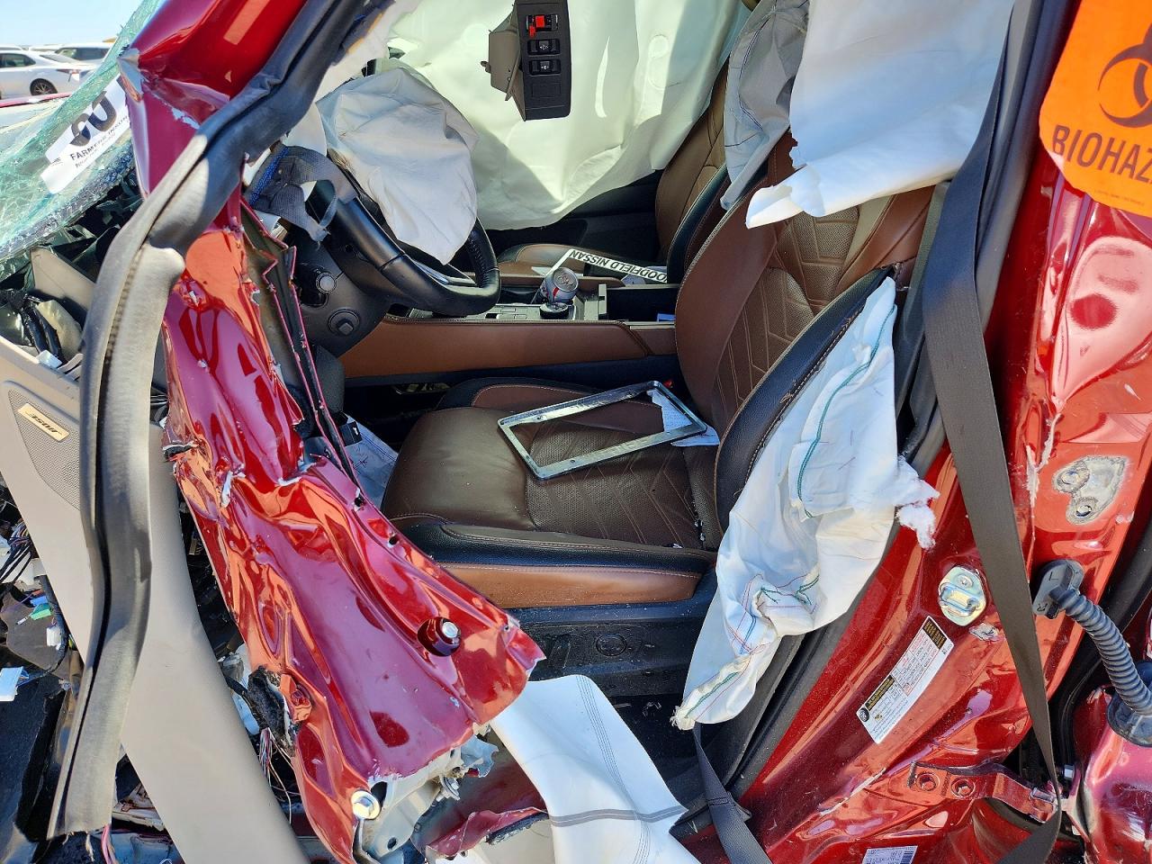 2023 Nissan Pathfinder Platinum Red vin: 5N1DR3DK6PC256457