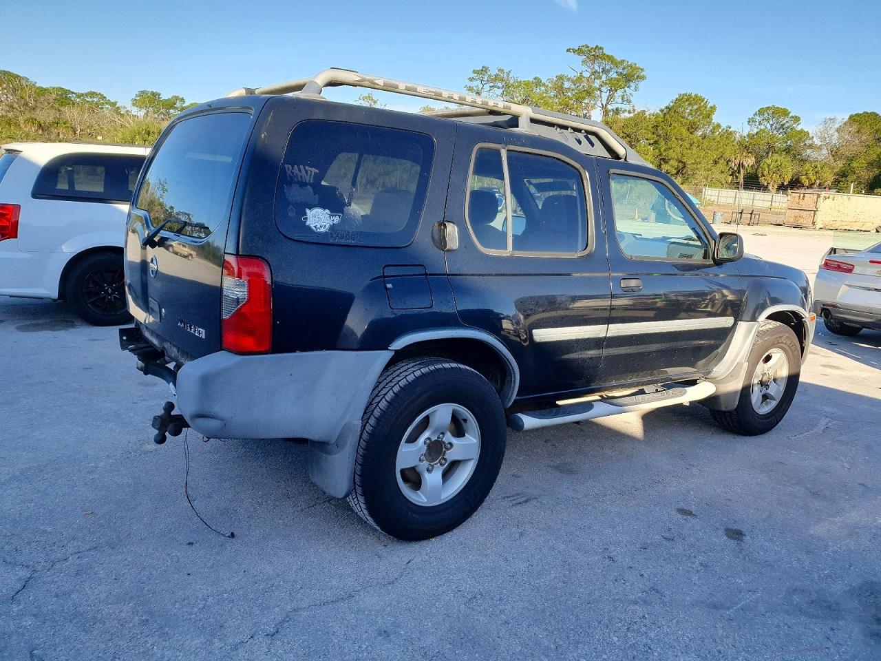 2004 Nissan Xterra Xe Black vin: 5N1ED28T04C642755