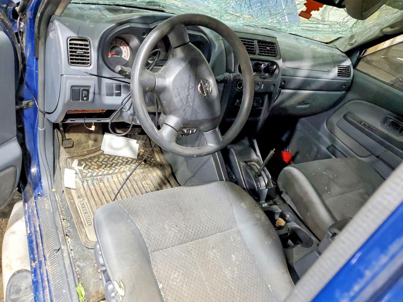2004 Nissan Xterra Xe Blue vin: 5N1ED28T14C600868