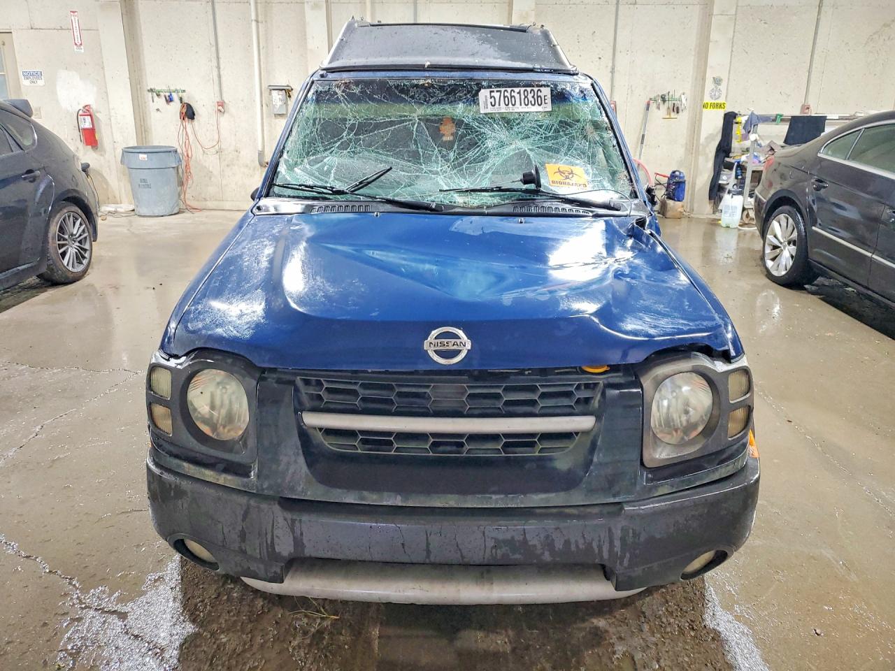 2004 Nissan Xterra Xe Blue vin: 5N1ED28T14C600868