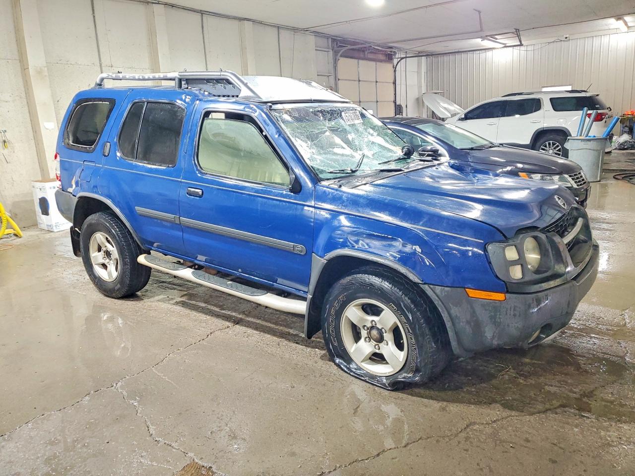 2004 Nissan Xterra Xe Blue vin: 5N1ED28T14C600868