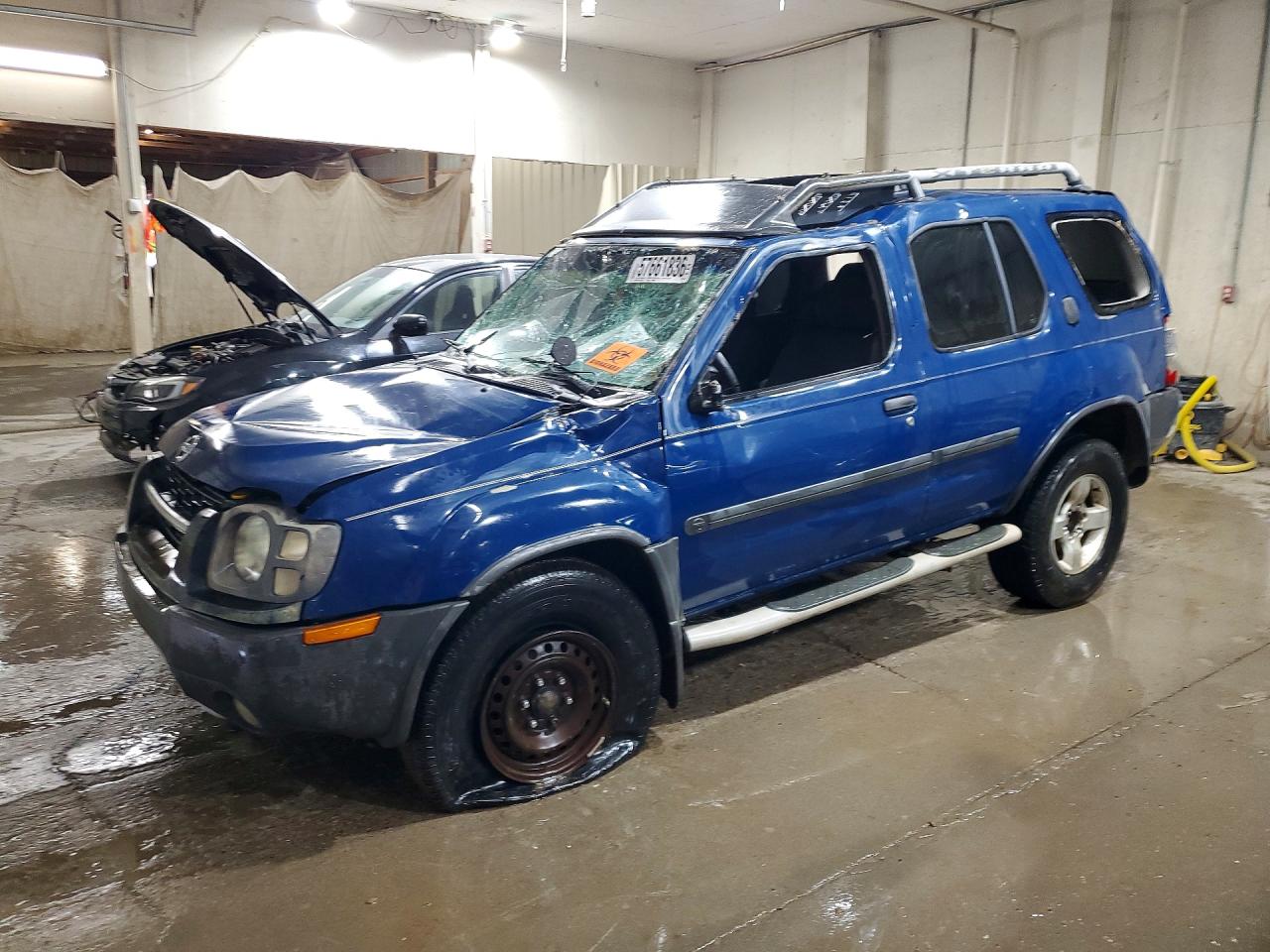 2004 Nissan Xterra Xe Blue vin: 5N1ED28T14C600868