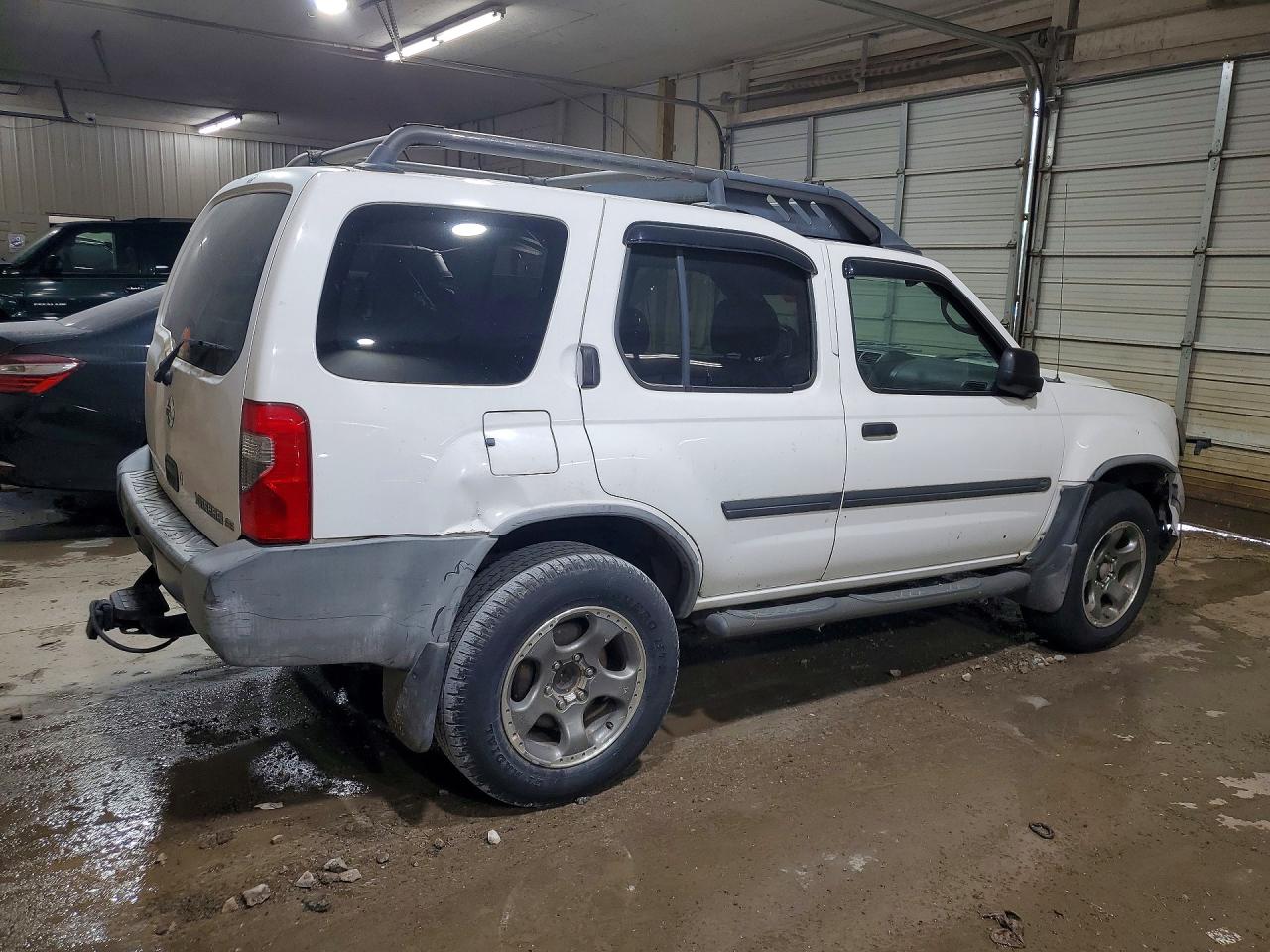 2004 Nissan Xterra Xe White vin: 5N1ED28T14C603981