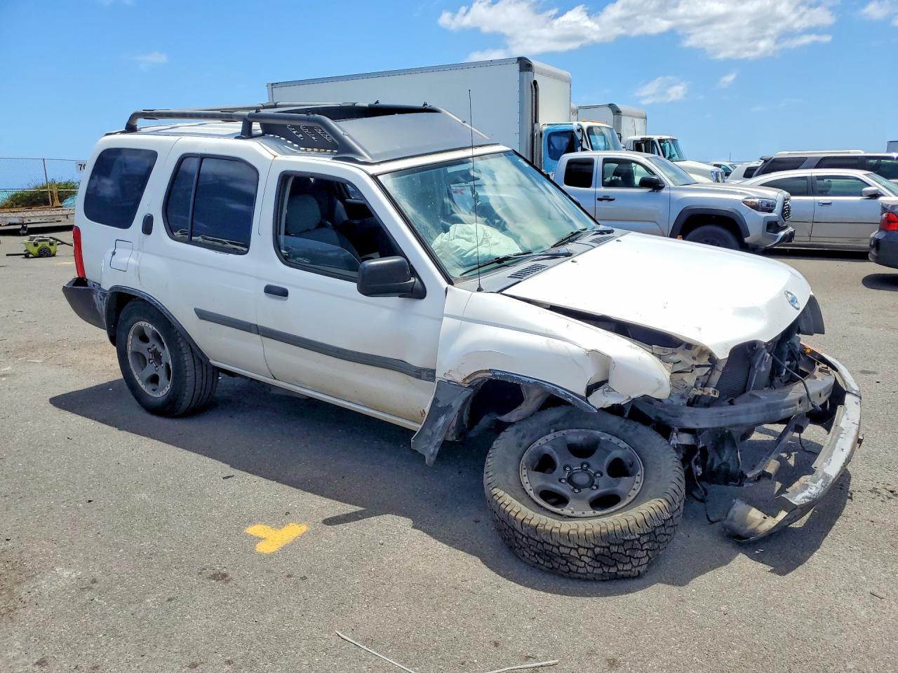 2004 Nissan Xterra Xe Белый vin: 5N1ED28T14C639489