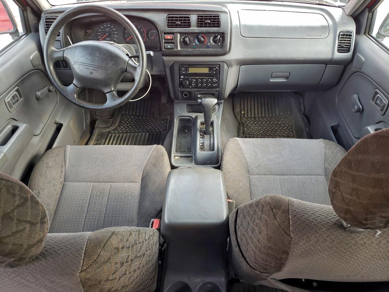 2000 Nissan Xterra Xe Red vin: 5N1ED28T1YC600634