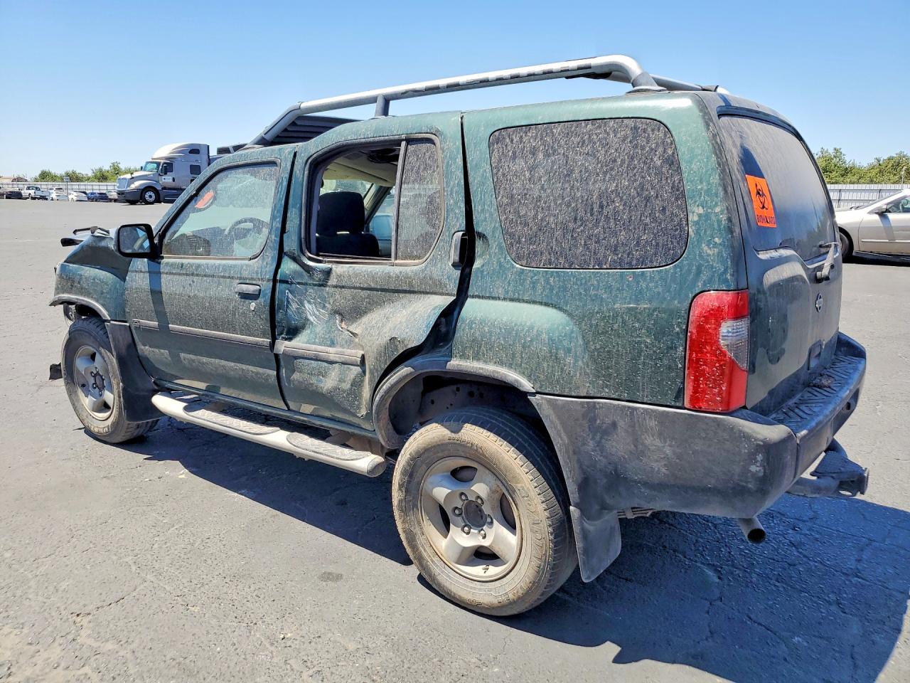 2001 Nissan Xterra Xe-v6 Green vin: 5N1ED28T21C572624