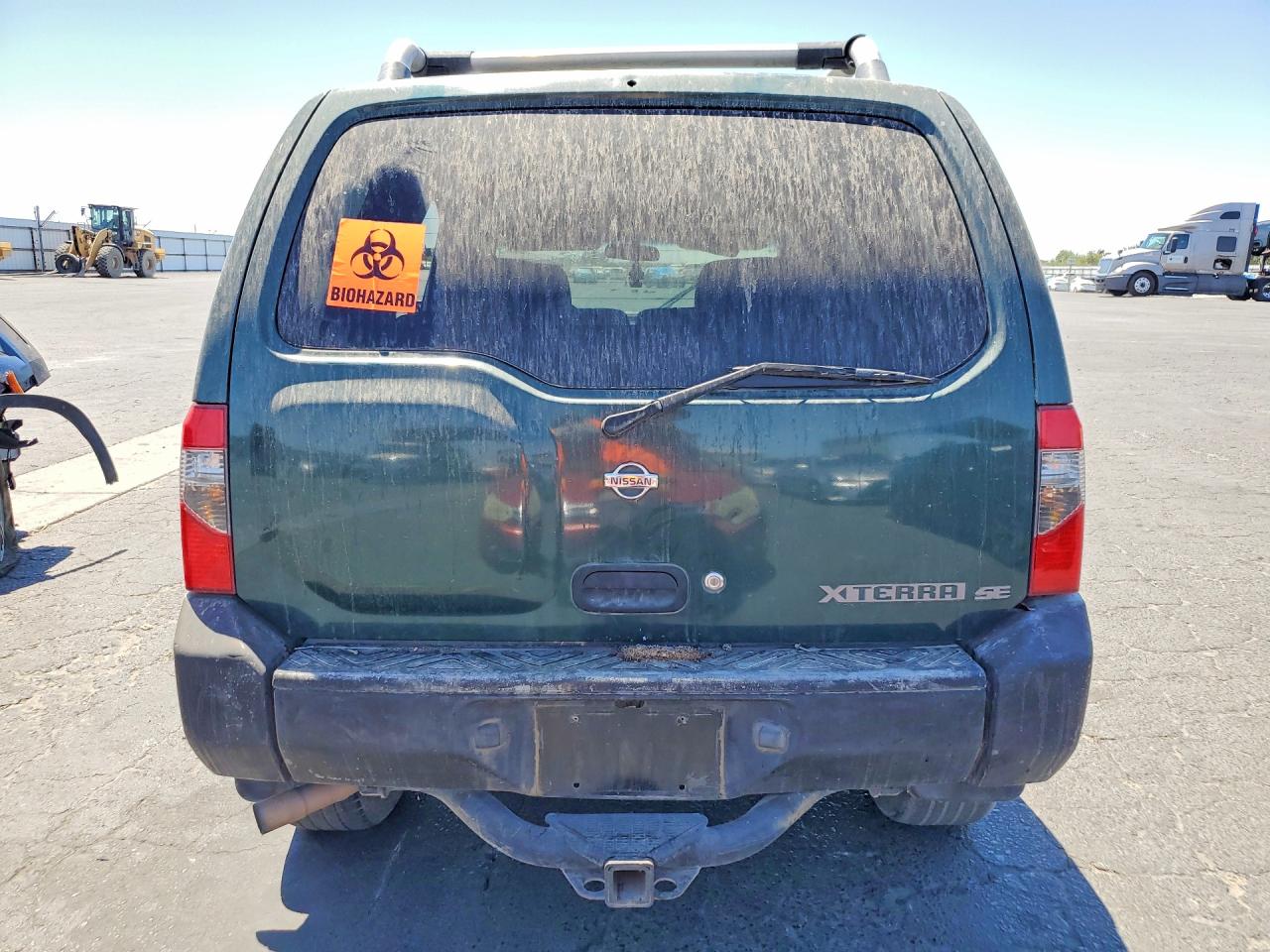 2001 Nissan Xterra Xe-v6 Green vin: 5N1ED28T21C572624