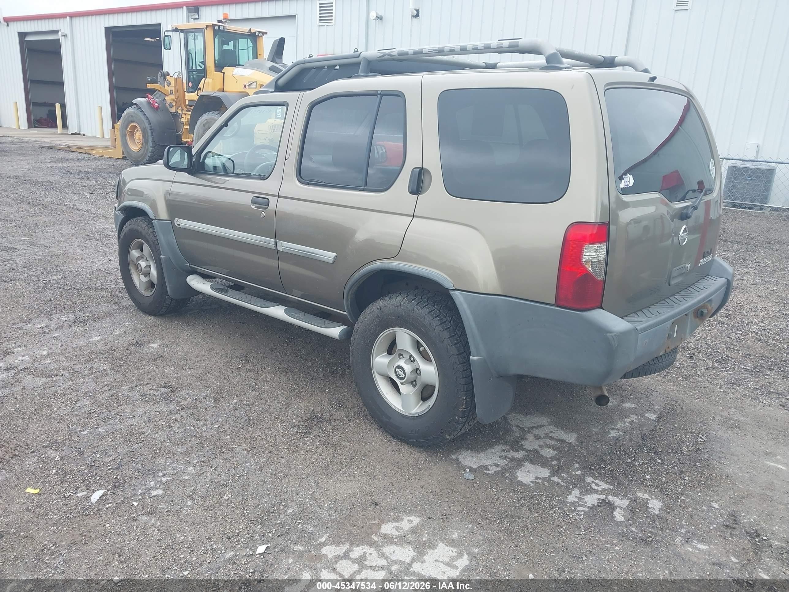 2002 Nissan Xterra Xe Gold vin: 5N1ED28T22C570101