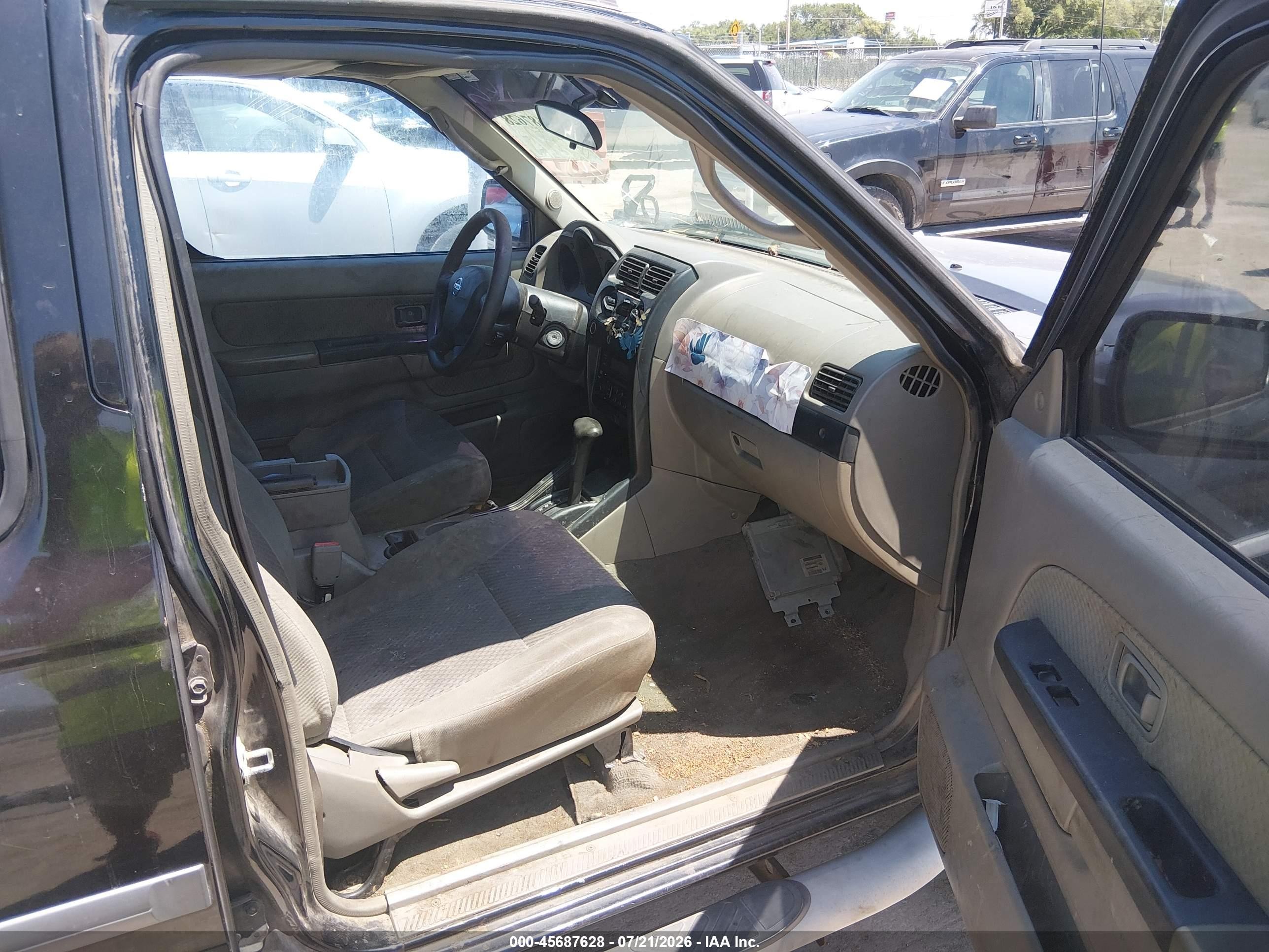 2003 Nissan Xterra Xe Черный vin: 5N1ED28T23C676954
