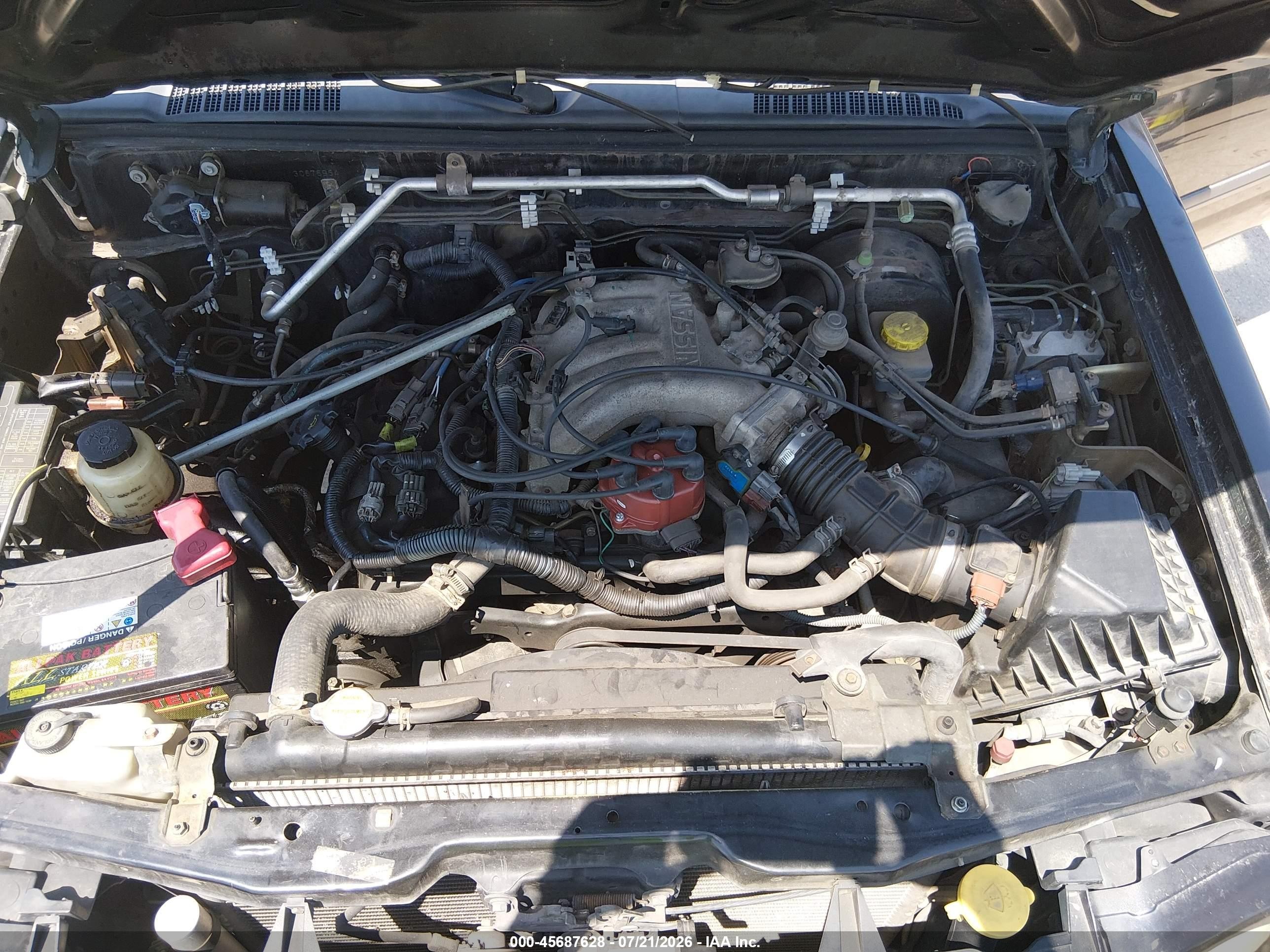 2003 Nissan Xterra Xe Черный vin: 5N1ED28T23C676954