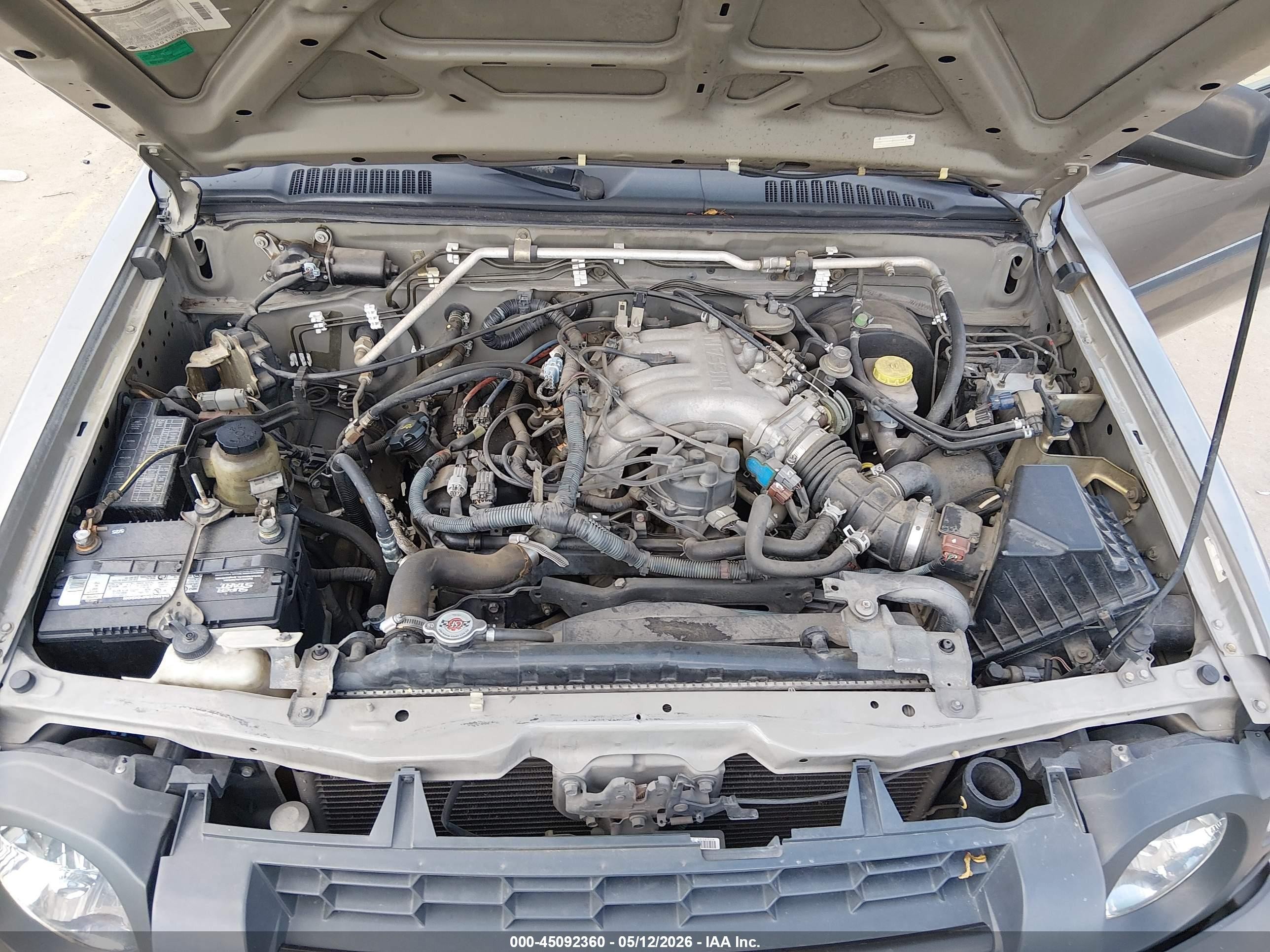 2004 Nissan Xterra Xe Champagne vin: 5N1ED28T24C614052