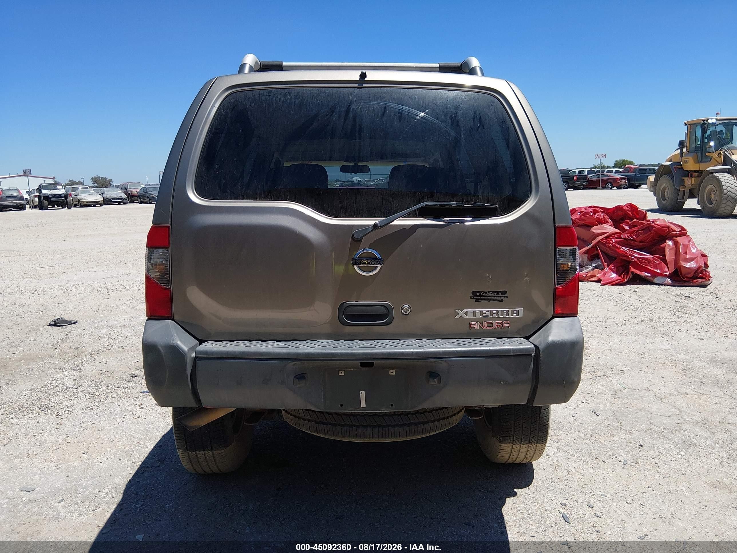 2004 Nissan Xterra Xe Champagne vin: 5N1ED28T24C614052