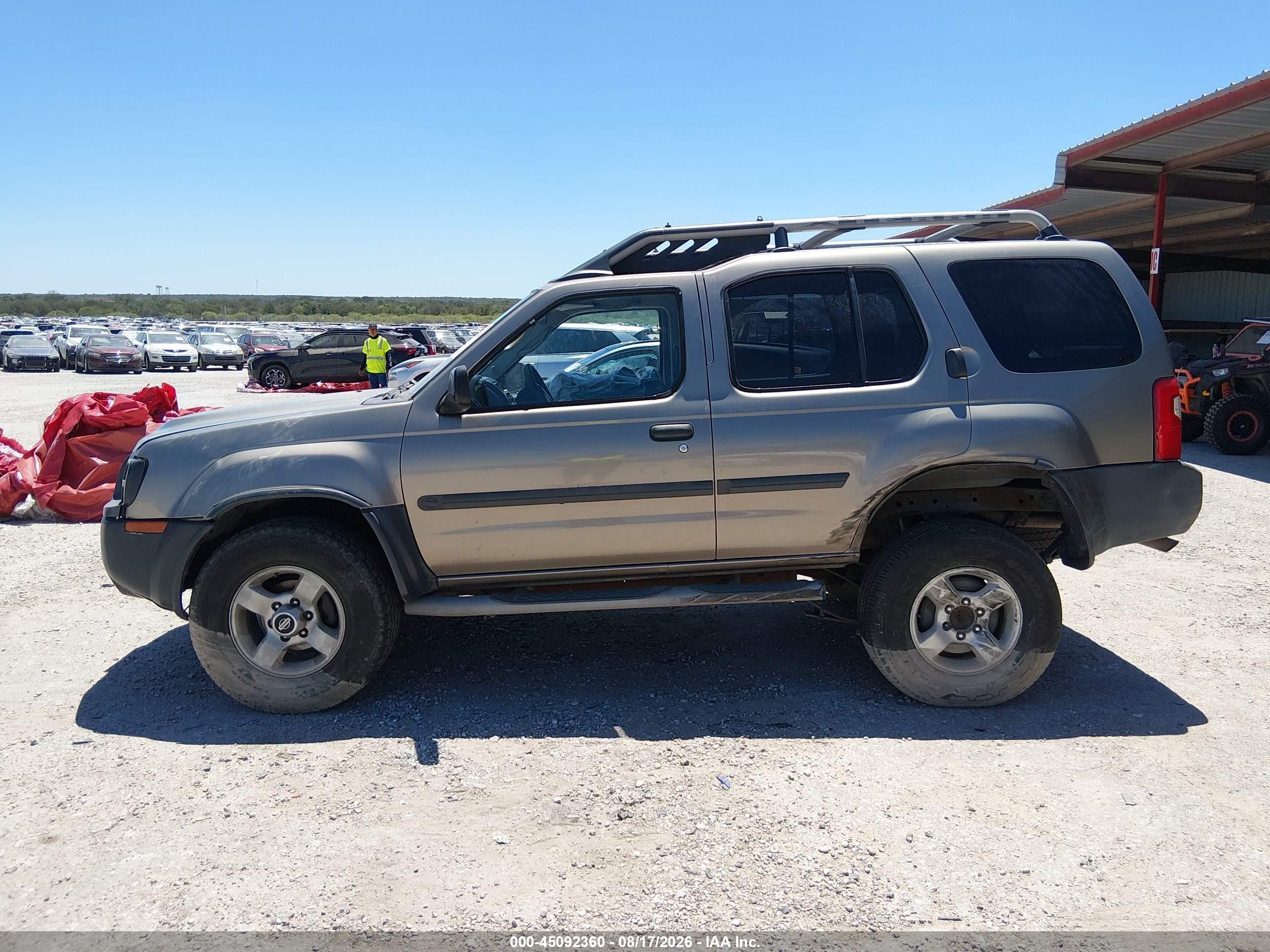 2004 Nissan Xterra Xe Champagne vin: 5N1ED28T24C614052