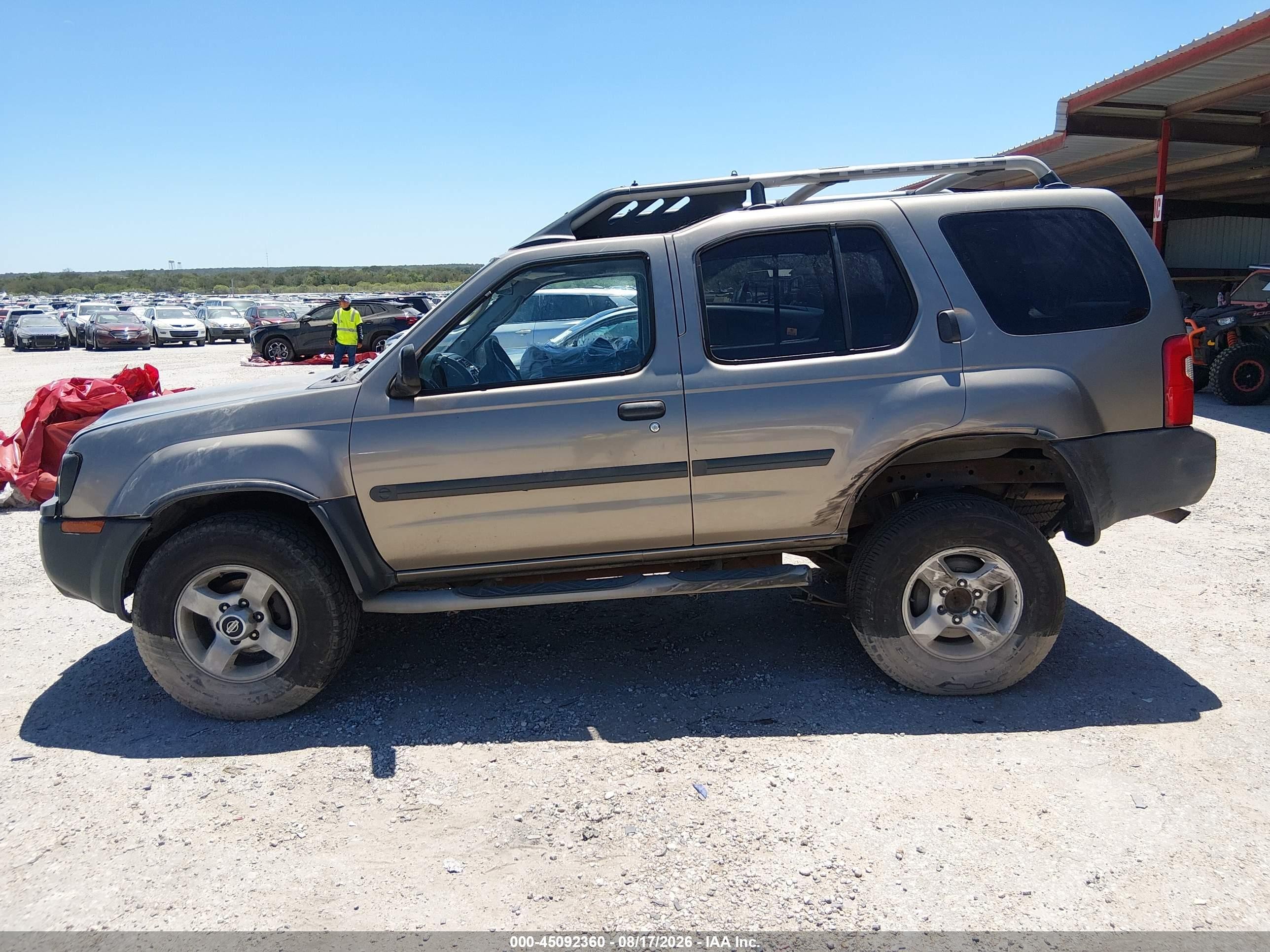 2004 Nissan Xterra Xe Champagne vin: 5N1ED28T24C614052