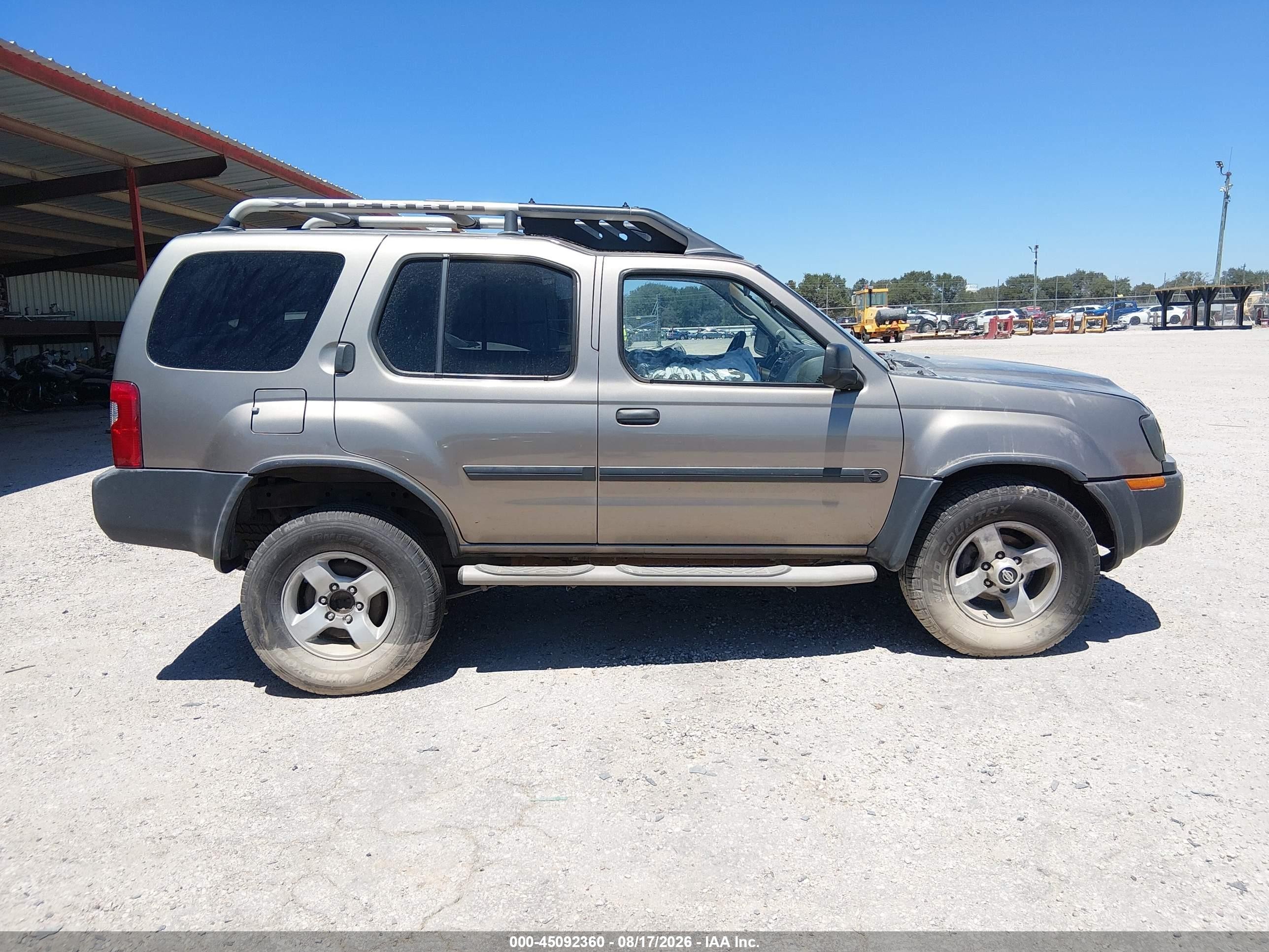 2004 Nissan Xterra Xe Champagne vin: 5N1ED28T24C614052