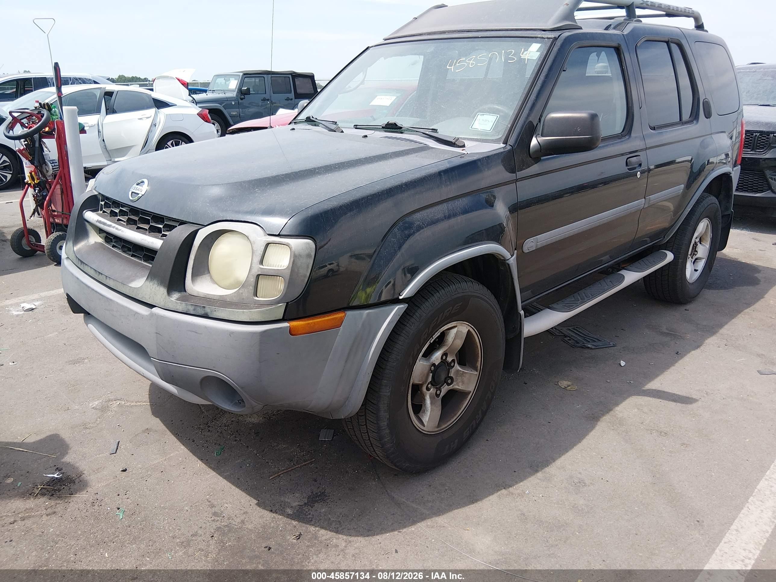 2004 Nissan Xterra Xe Черный vin: 5N1ED28T24C677801