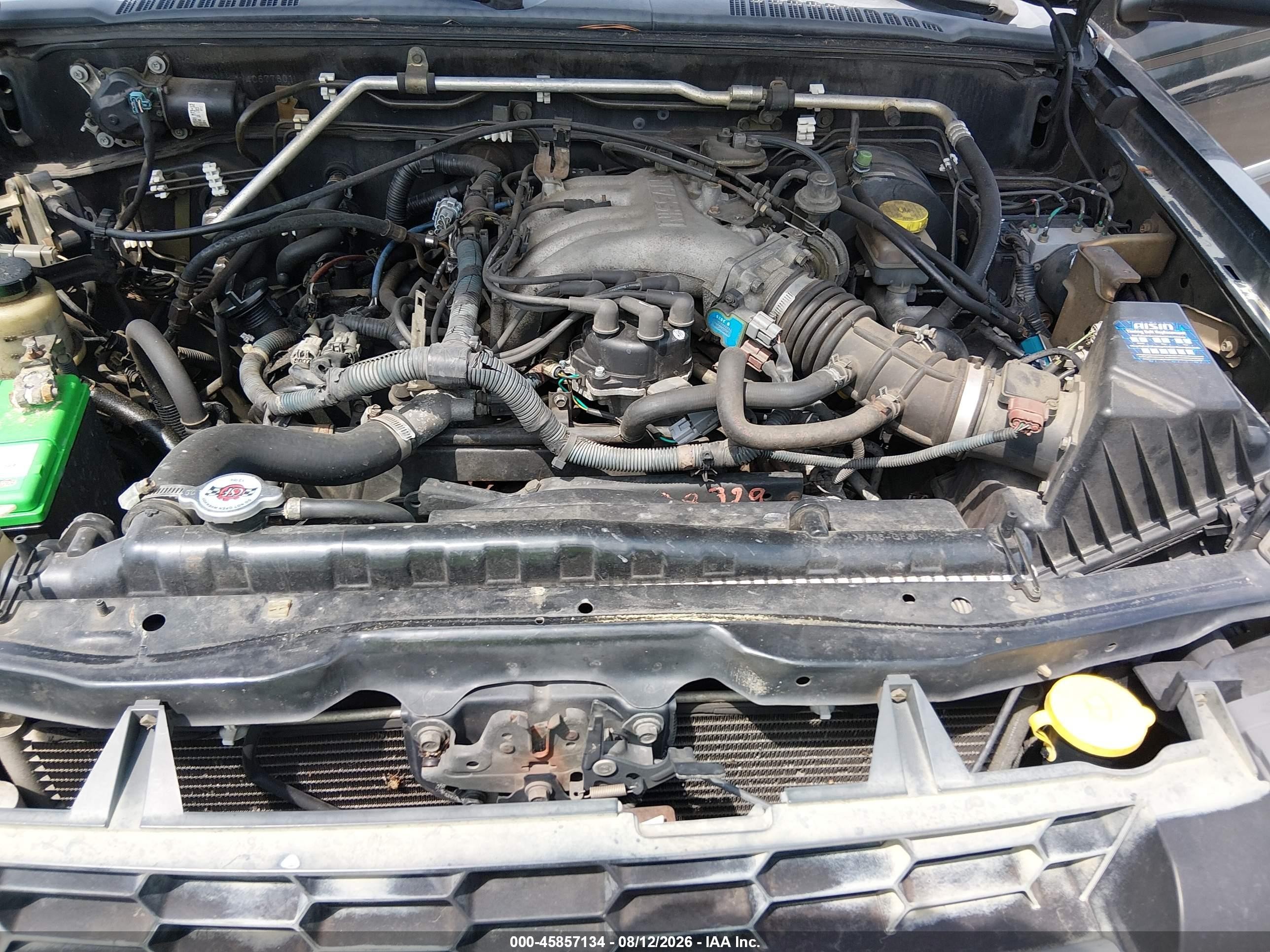 2004 Nissan Xterra Xe Черный vin: 5N1ED28T24C677801