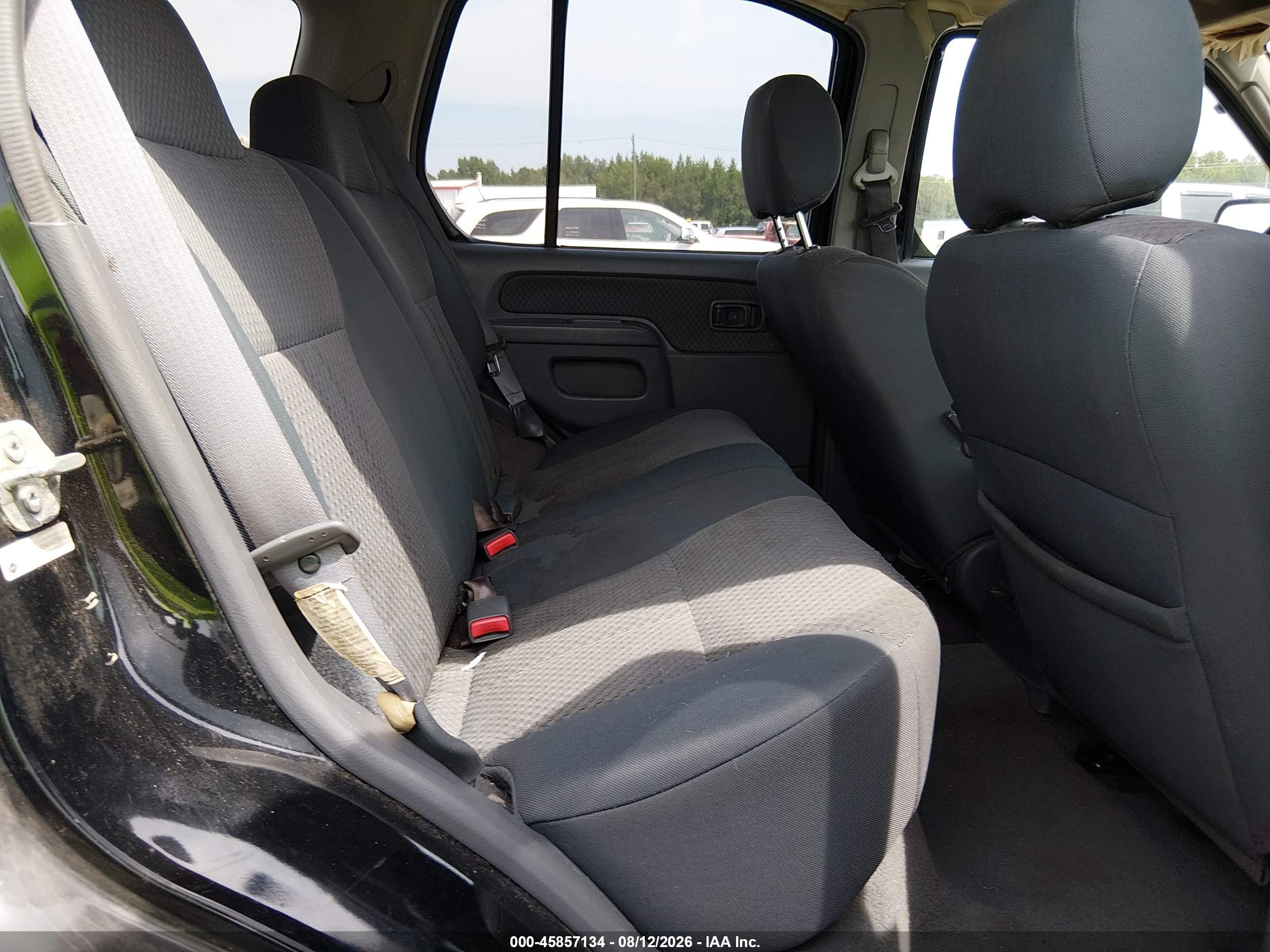 2004 Nissan Xterra Xe Черный vin: 5N1ED28T24C677801