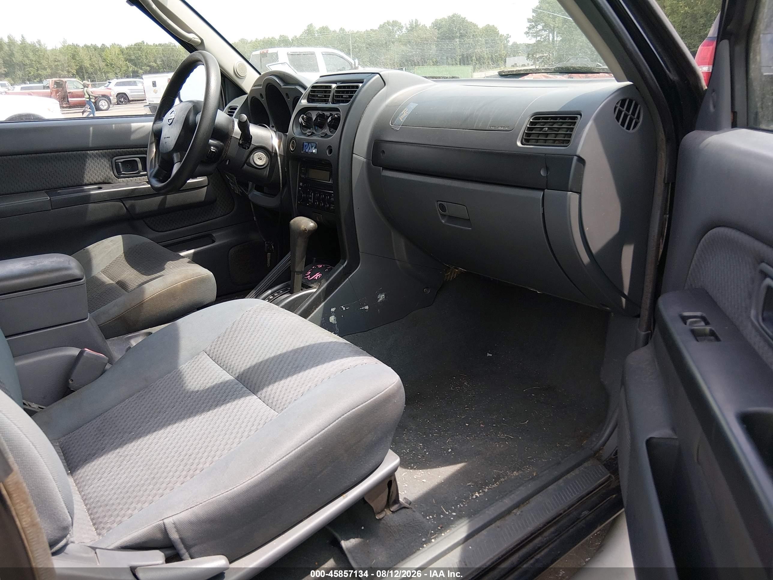 2004 Nissan Xterra Xe Черный vin: 5N1ED28T24C677801