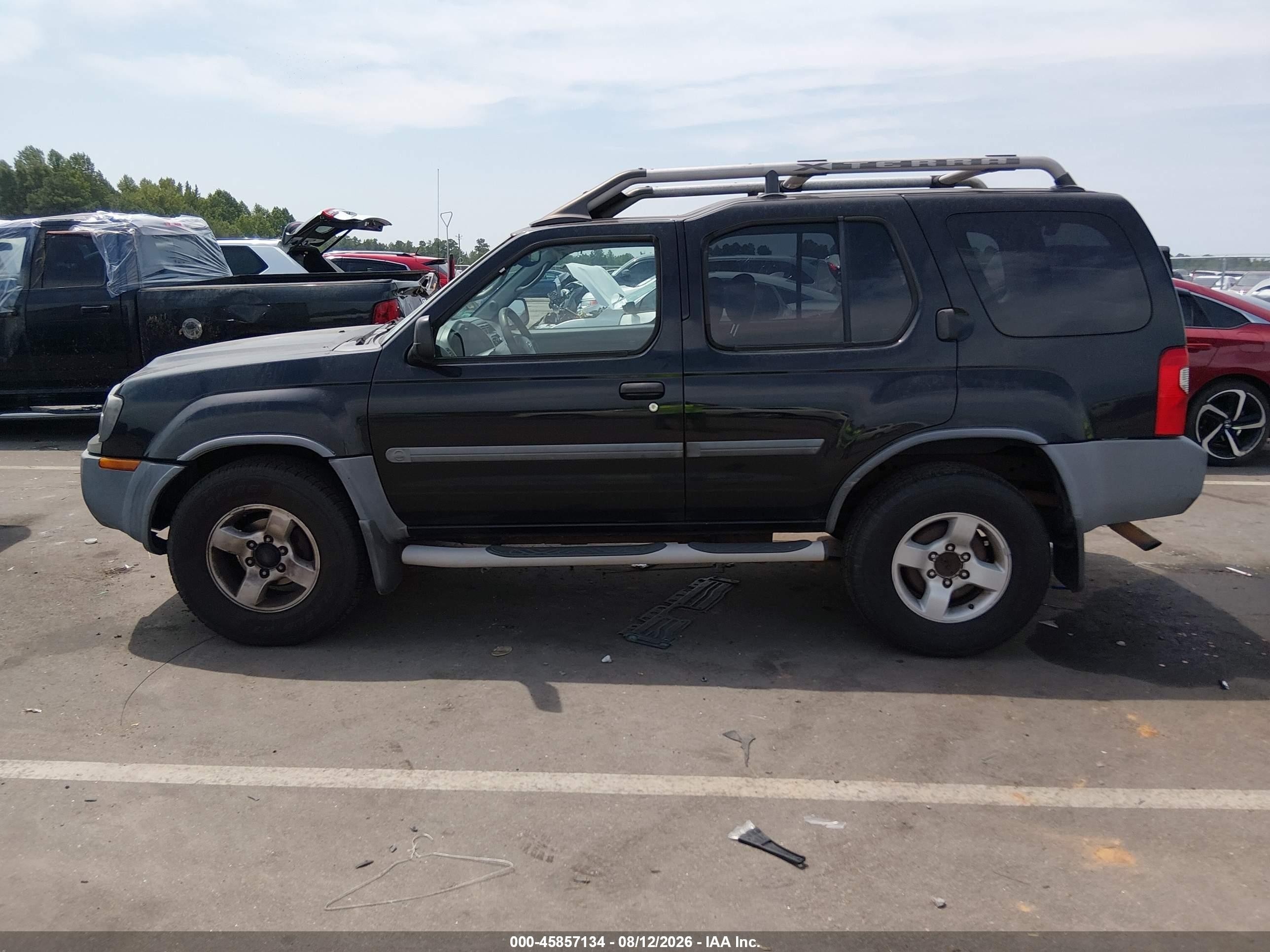 2004 Nissan Xterra Xe Черный vin: 5N1ED28T24C677801