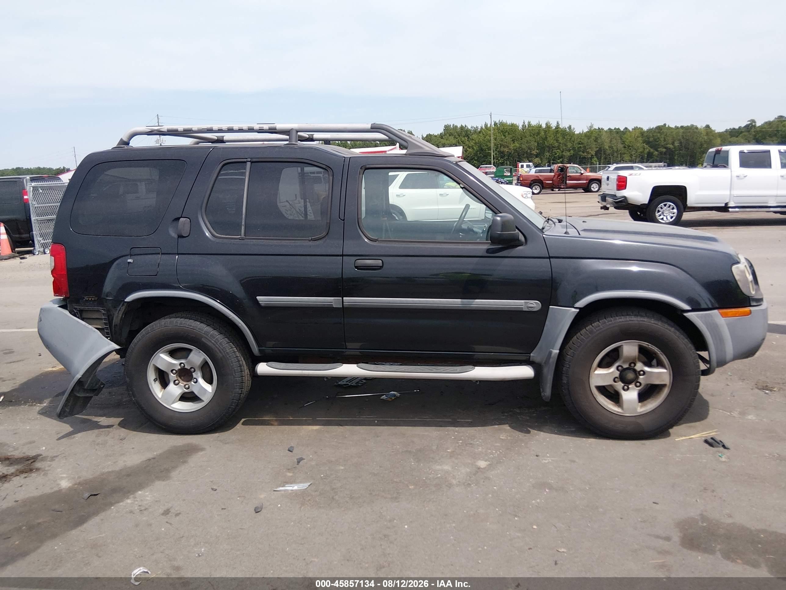 2004 Nissan Xterra Xe Черный vin: 5N1ED28T24C677801